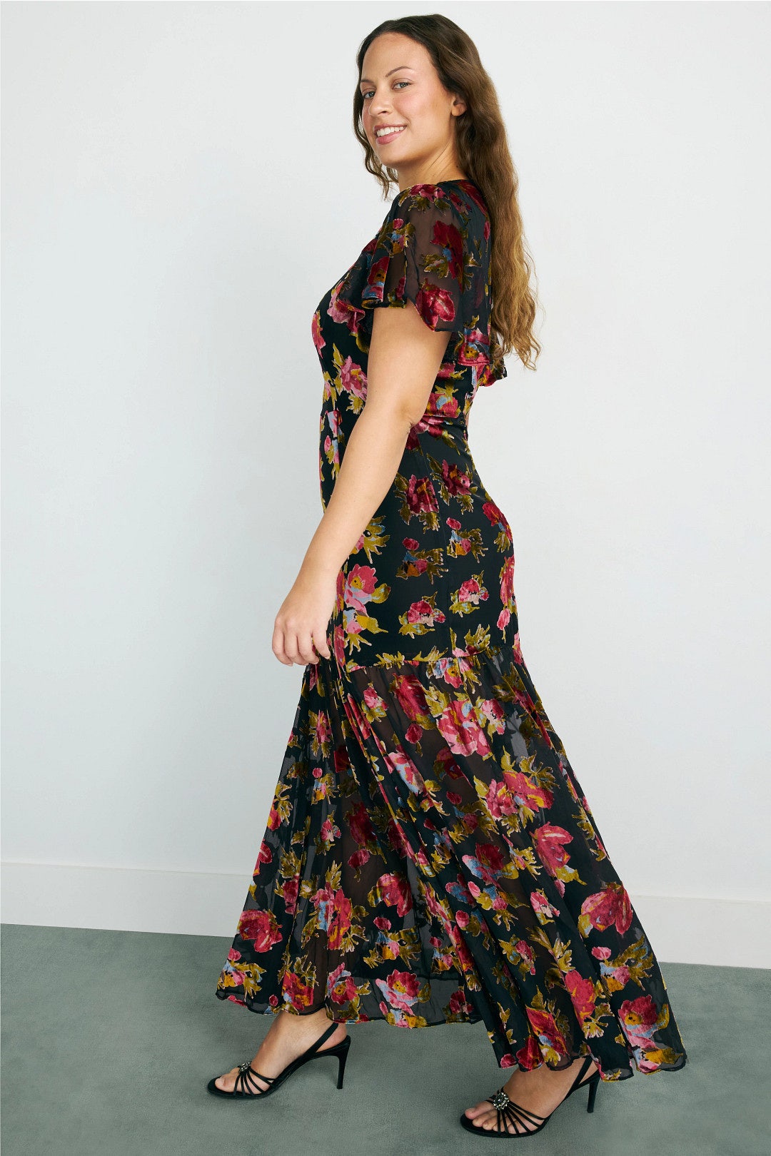 Velvet Floral Gown by Rixo x RTR 6