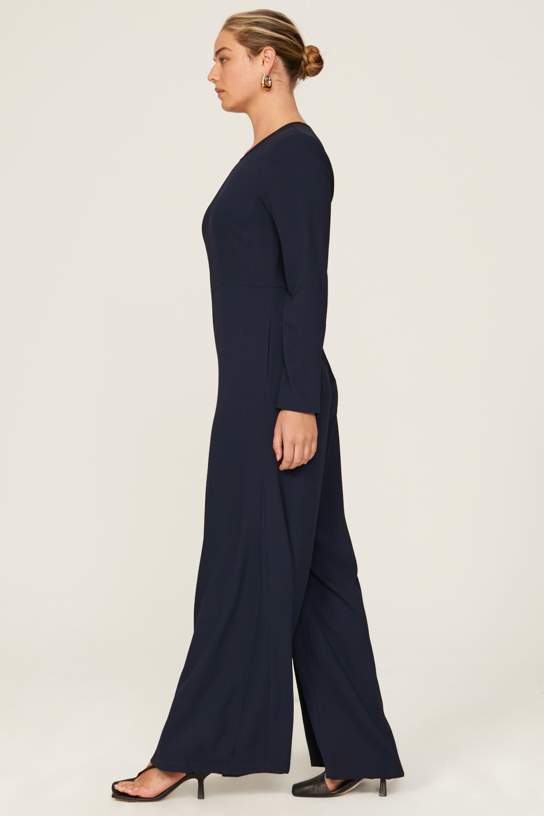 Navy Blue Jumpsuit by Adam Lippes x RTR | Rent the Runway