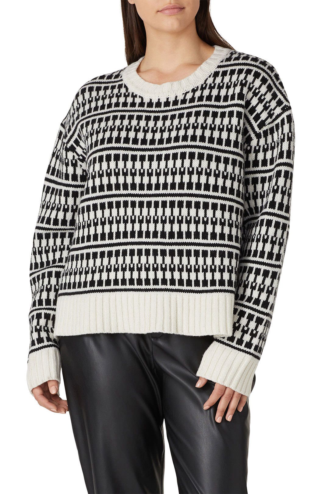 Graphic Sweater by Jason Wu 6