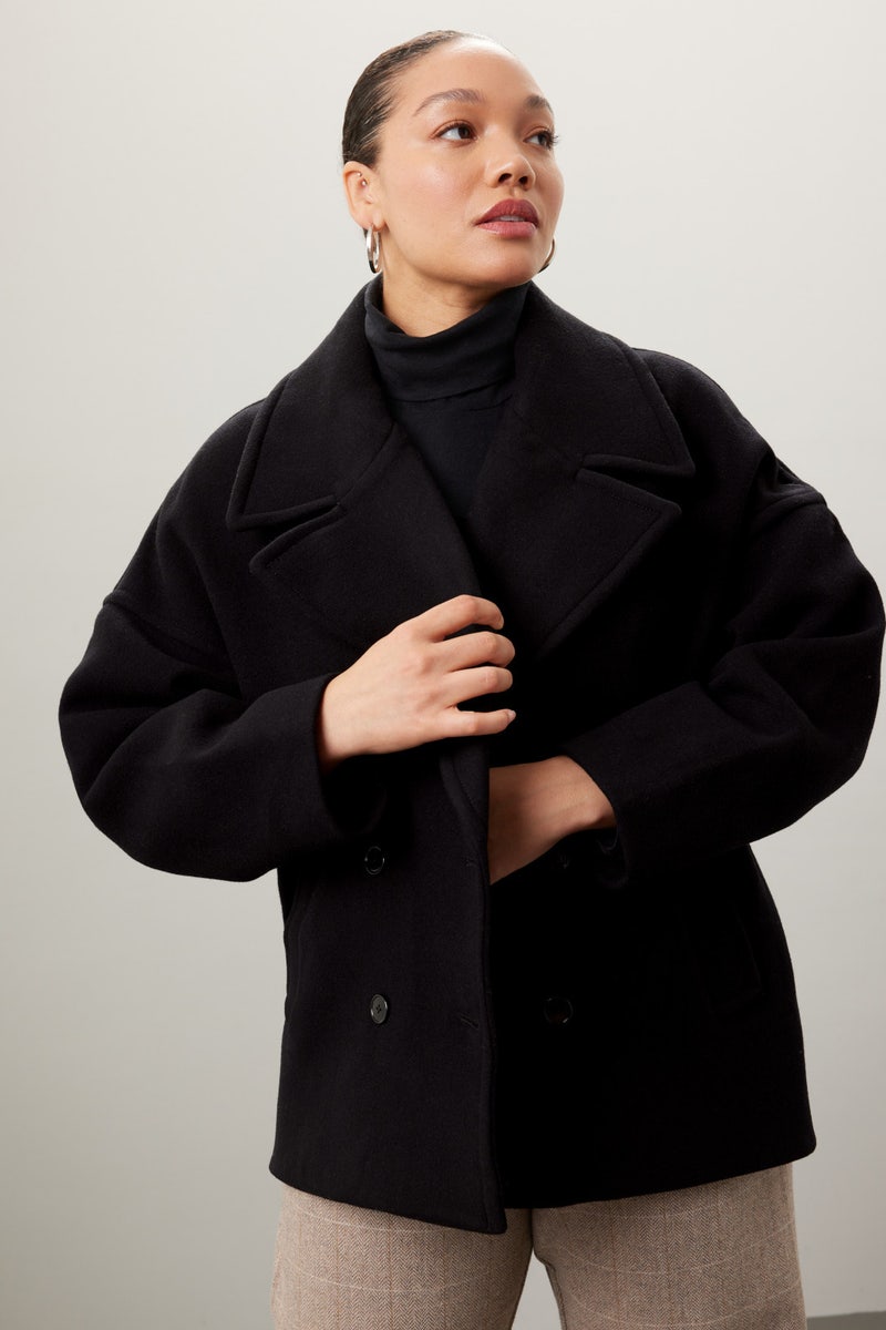 Relaxed Textured Coat by Club Monaco - Photo 6