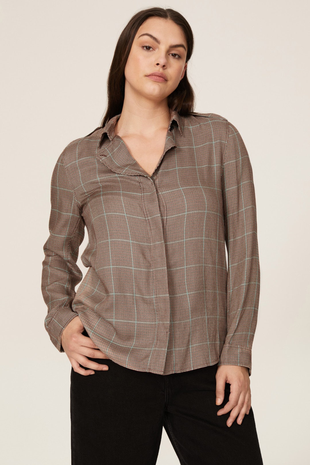 Field Plaid Blouse by rag & bone 6