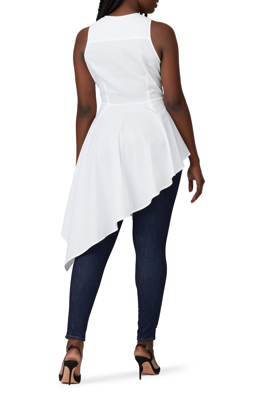 Asymmetric Sleeveless Shirt by Great Jones 5