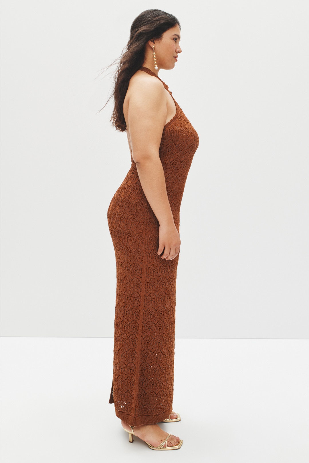 Crochet Halter Dress by Ronny Kobo x RTR 6