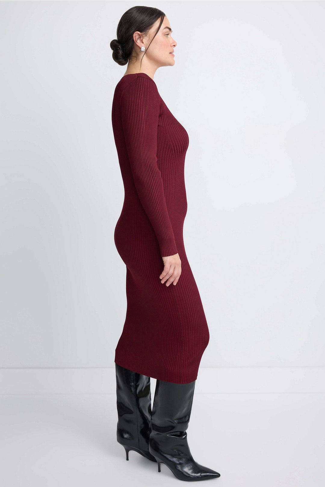 Geo Knit Midi Dress by Adam Lippes x RTR 6