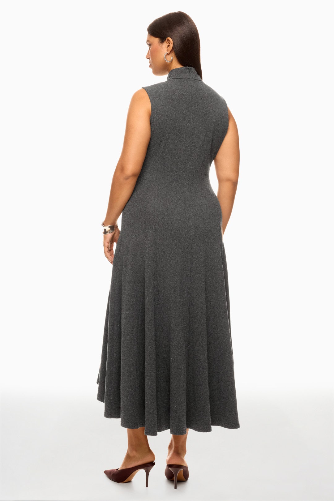 Sleeveless Mock Neck Knit Dress by Peter Som x RTR 6
