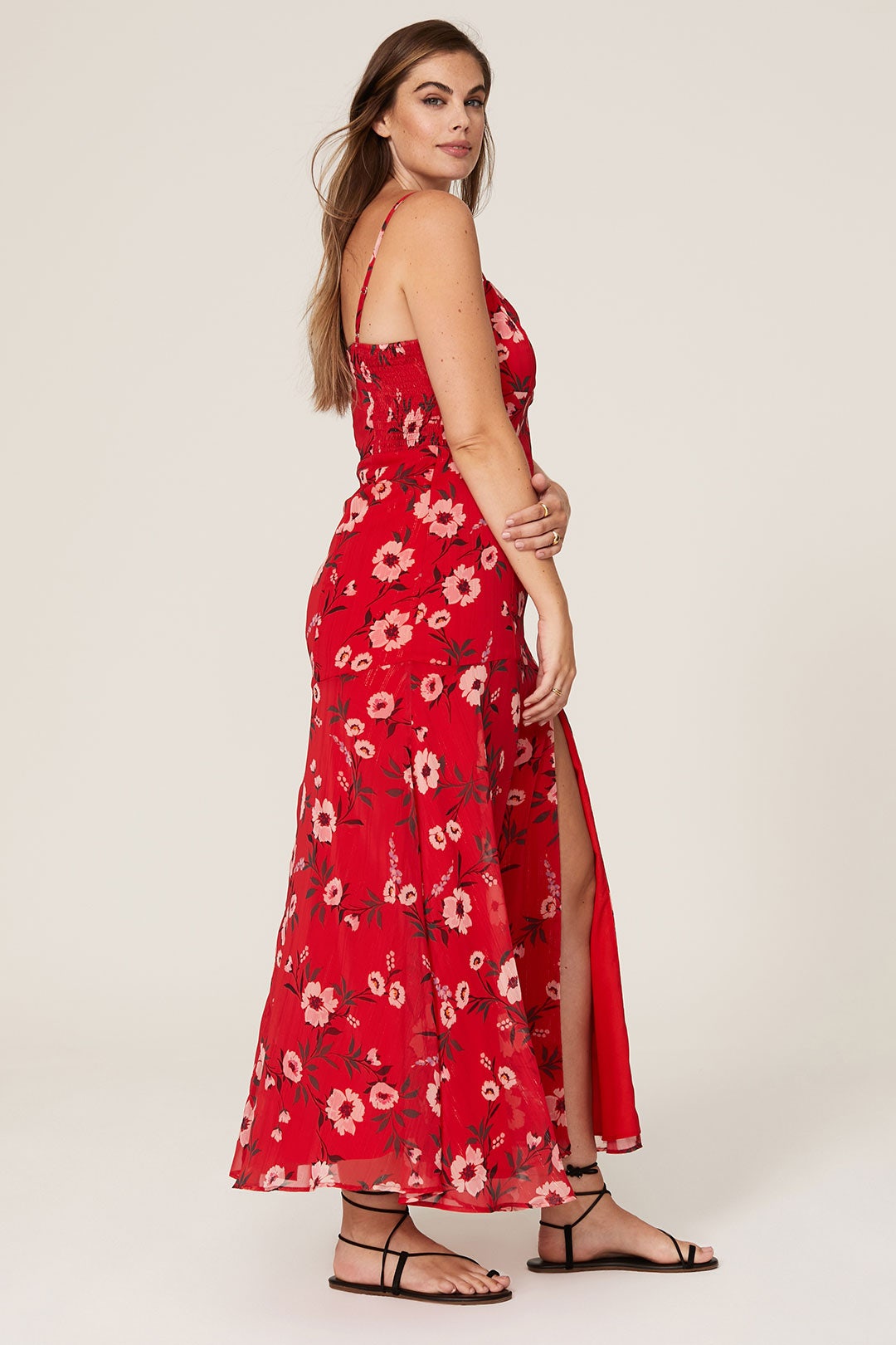 last dance maxi dress Free People Last Dance Printed Maxi Dress in Green
