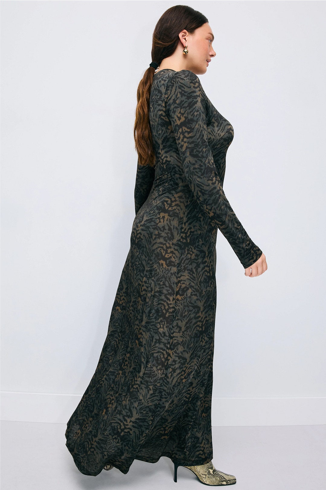 Amari Jersey Long Sleeve Dress by Ulla Johnson 6