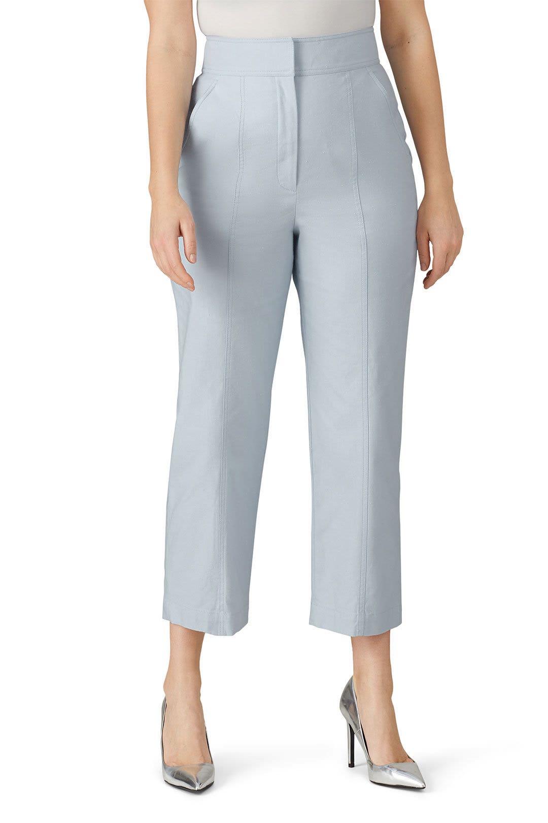 Slub Suiting Pants by Rebecca Taylor NYC 6