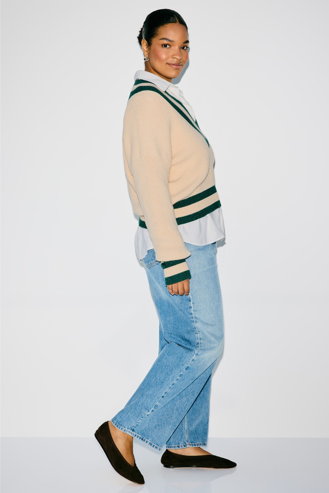 Leona V-Neck Sweater by Alexia Admor 6