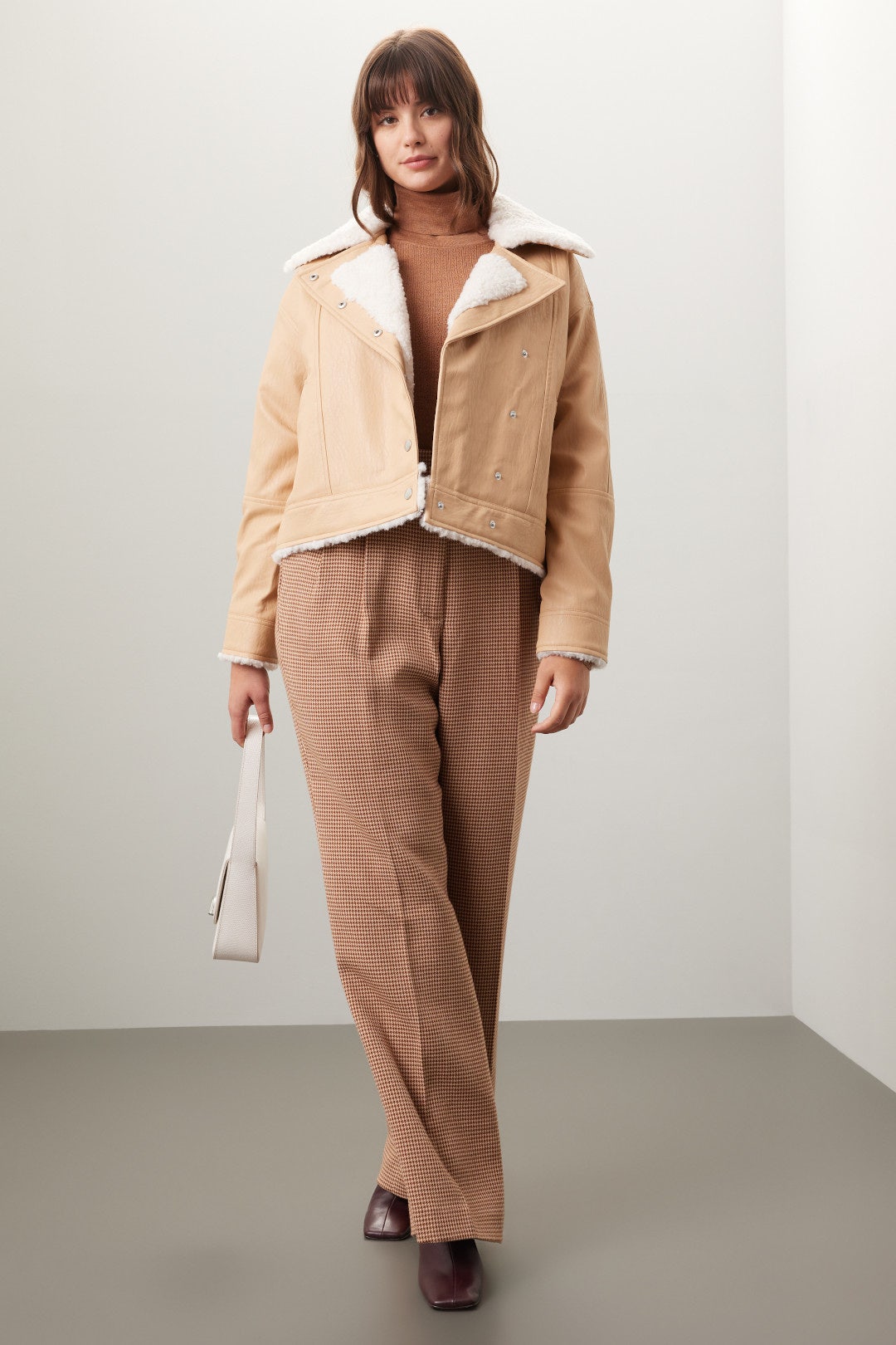 Oversized Shearling Jacket by Derek Lam 10 Crosby x RTR 6