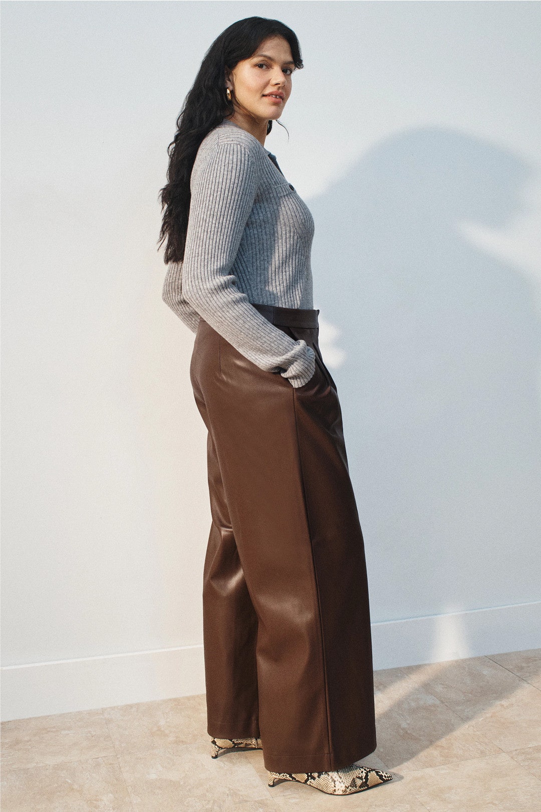 Collared Button Front Sweater by Peter Som x RTR 6