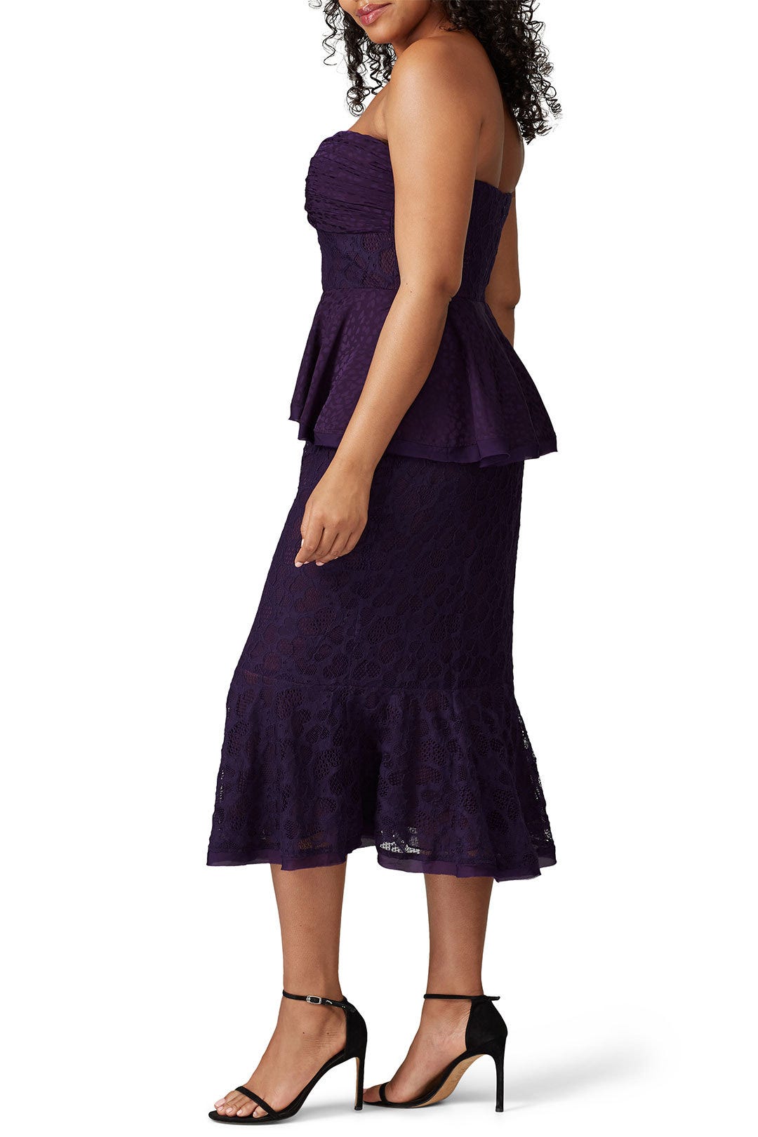 Strapless Lace Ashley Dress by flor et.al 6