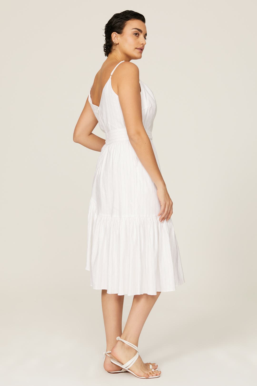 ワンピース THE ATTICO Women Mid Skirts 241WCM102 WHITE The Attico Outlet: Dress woman - White | The Attico dress