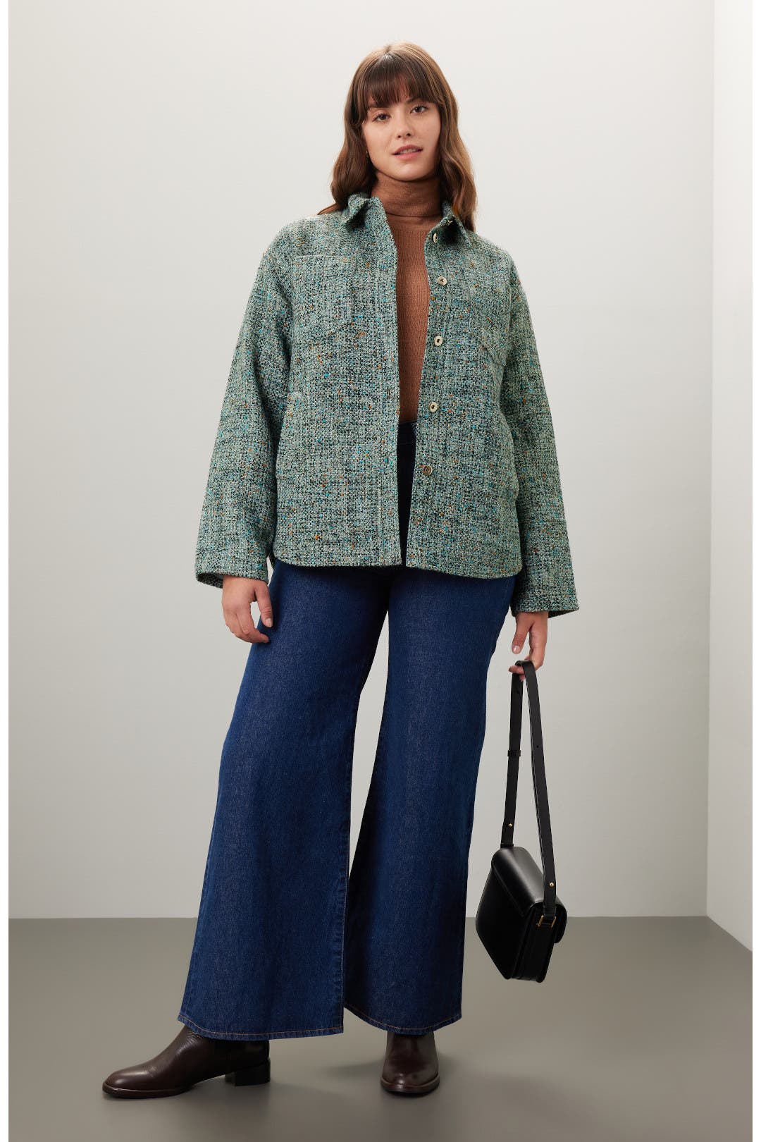 新品未使用DEREK LAM 10 CRASBYデリクラム/ツイードジャケット Button Up Shacket by Derek Lam 10 Crosby x RTR | Rent the Runway