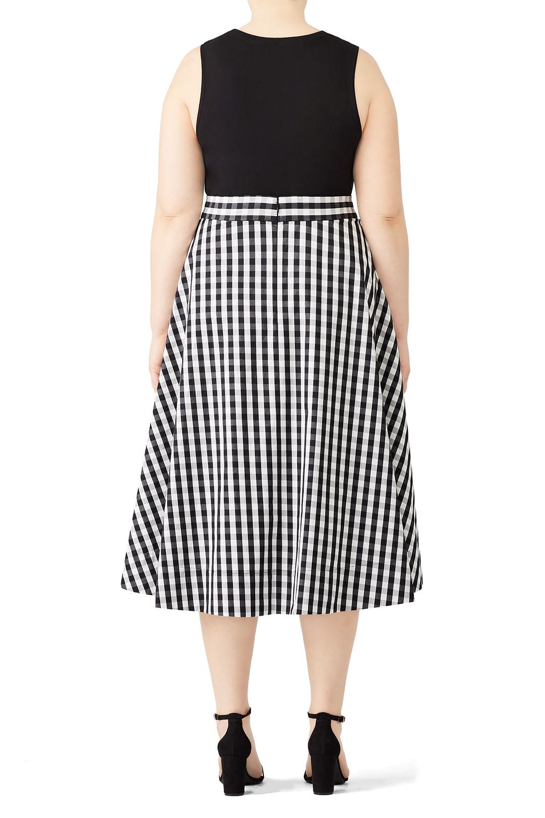 ëpa epa エパ gingham skirt Gingham Circle Skirt by kate spade new york | Rent the Runway