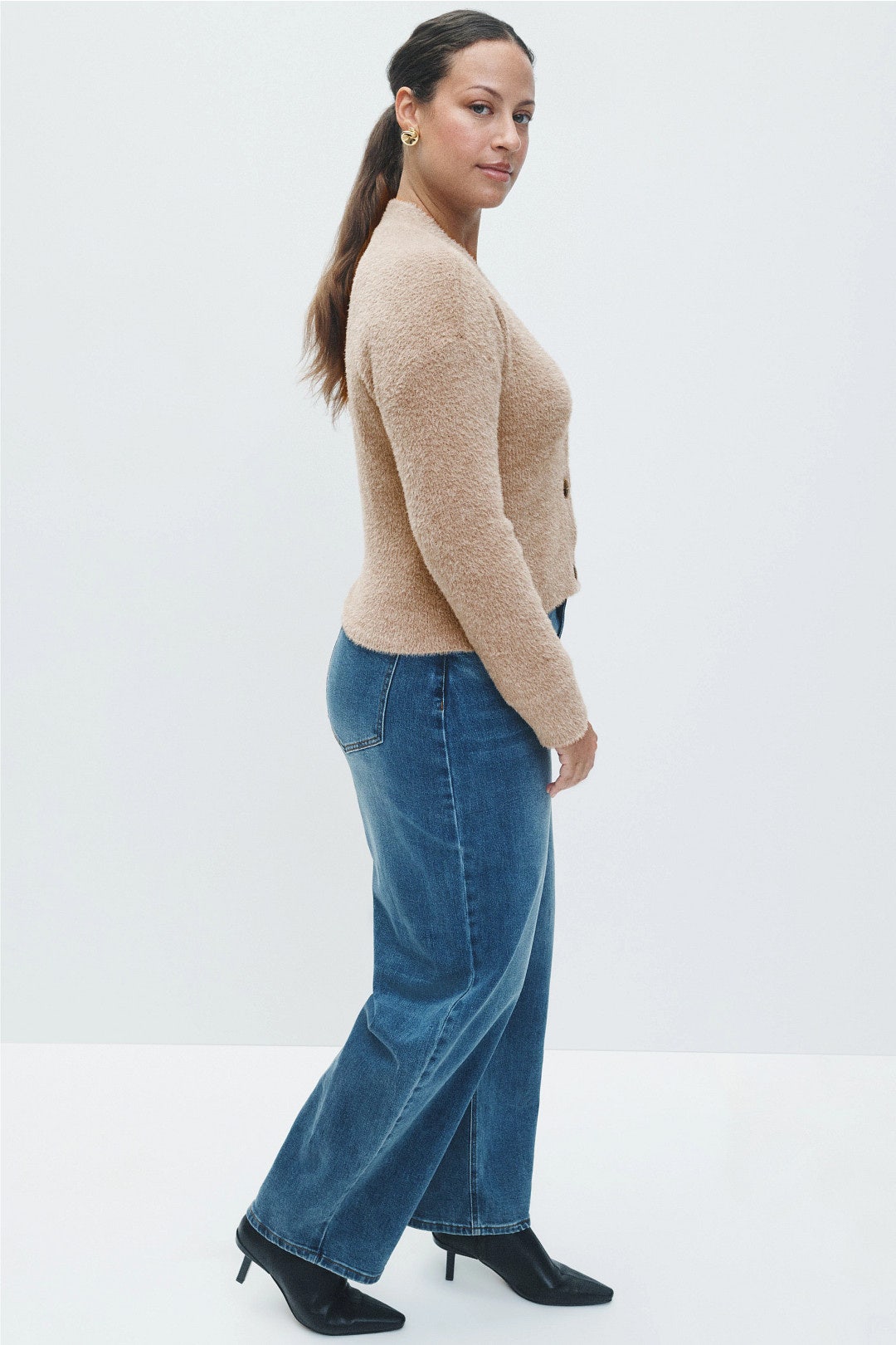 Metallic Knit Cardigan by Derek Lam 10 Crosby x RTR 6