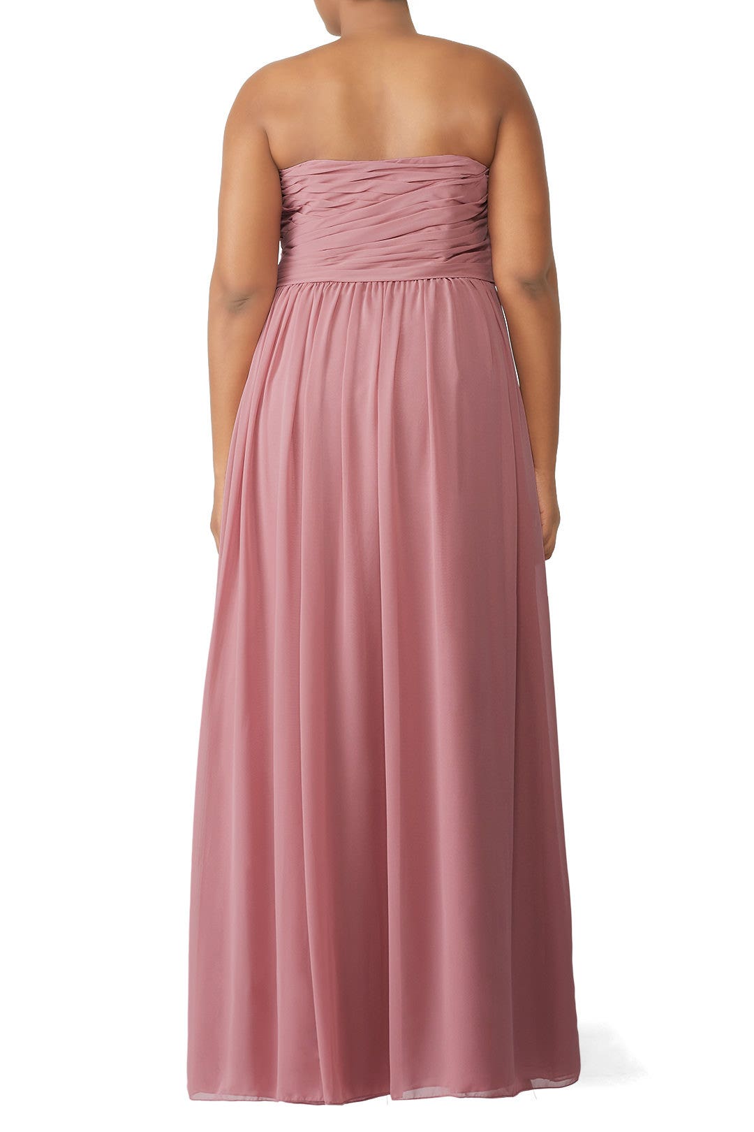 Cerise Madeline Gown by Monique Lhuillier Bridesmaid 5
