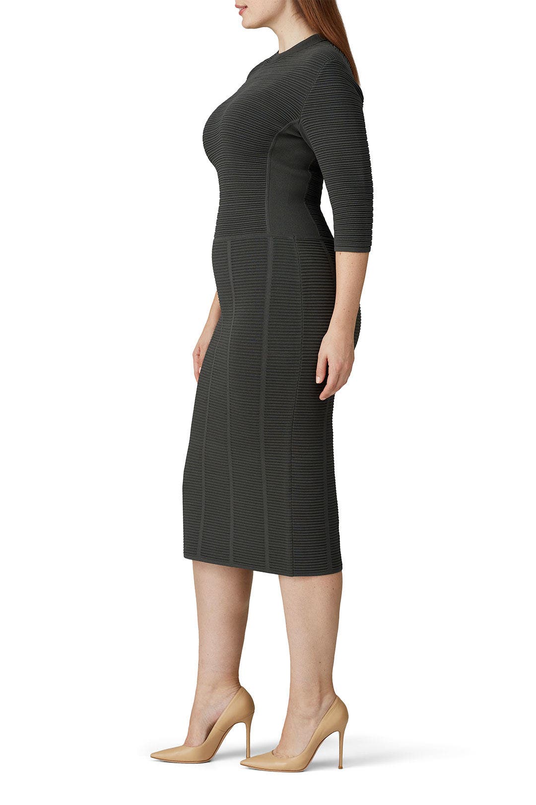 Ottoman Knit Dress by Emporio Armani | Rent the Runway