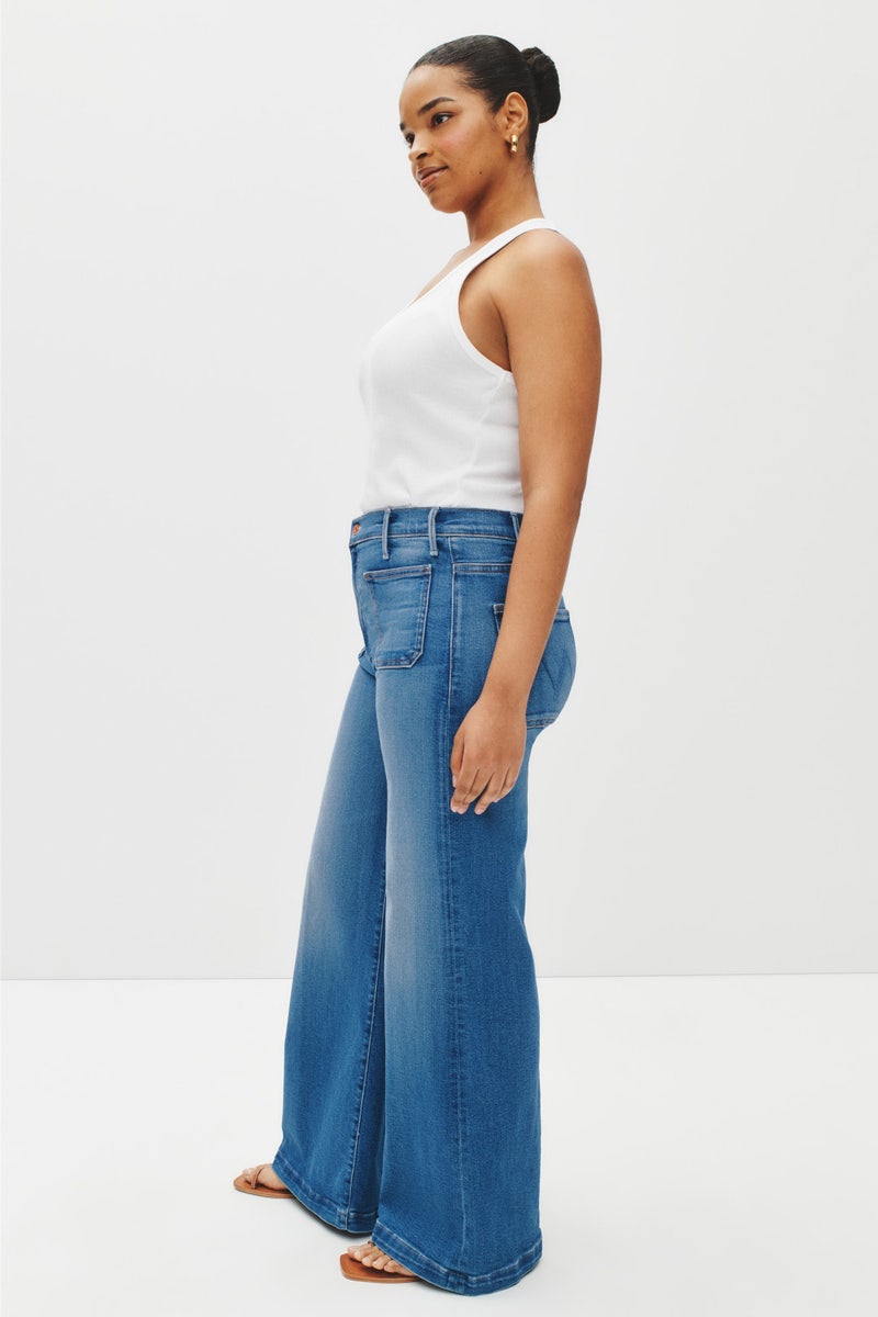 Hustler Roller Patch Pocket Jeans by MOTHER - Photo 6