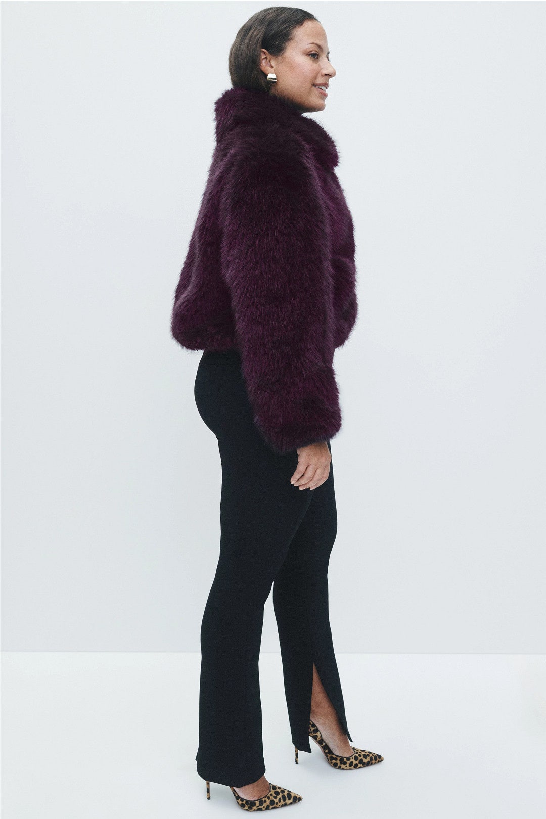 Faux Fur Jacket by kate spade new york 6