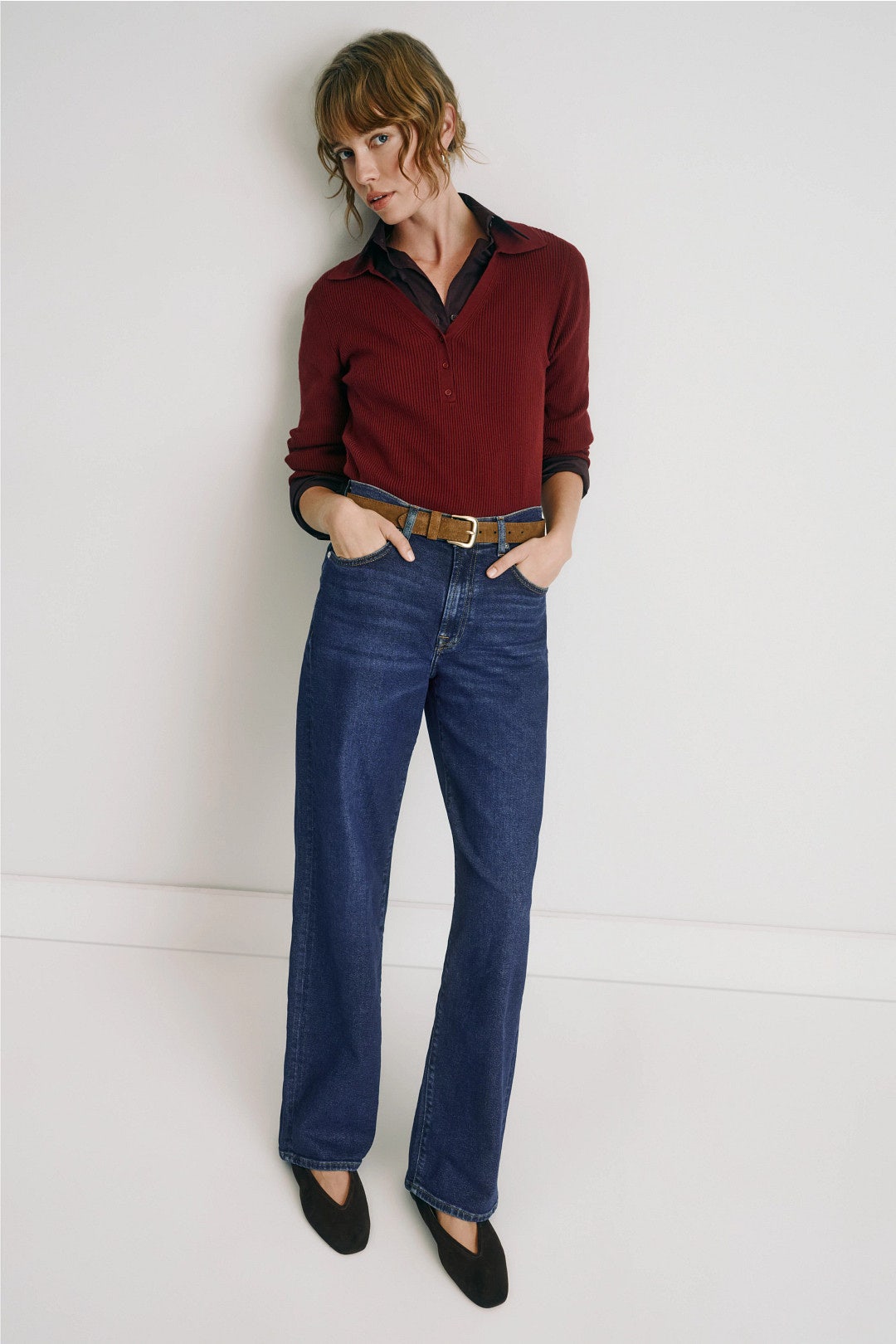 Stovepipe Straight Leg Jeans by 7 For All Mankind 3