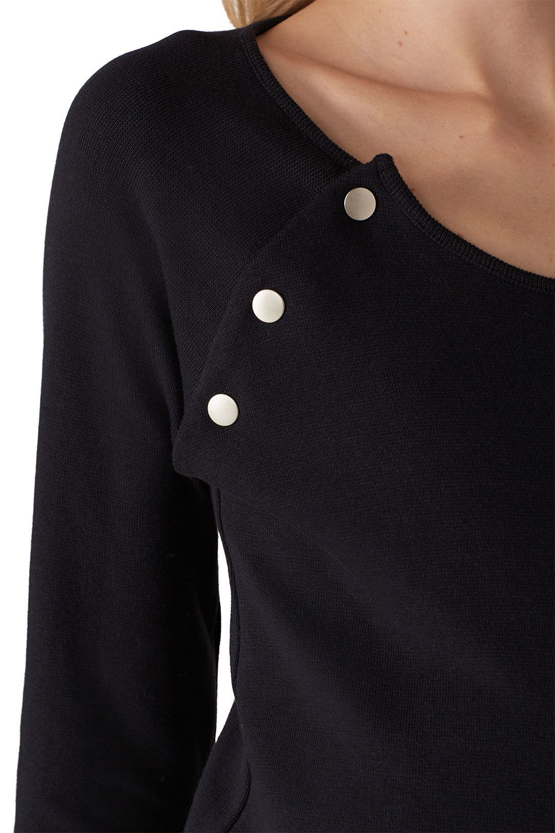 Black Raglan Maternity Dress by Stowaway 3