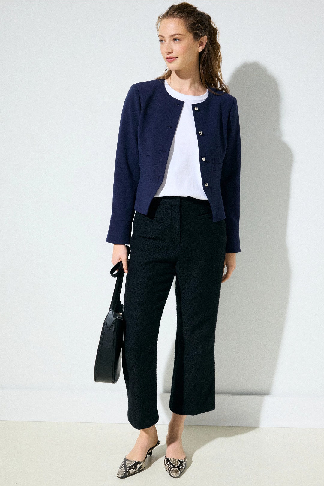 Peplum Fitted Blazer by Derek Lam 10 Crosby x RTR 3