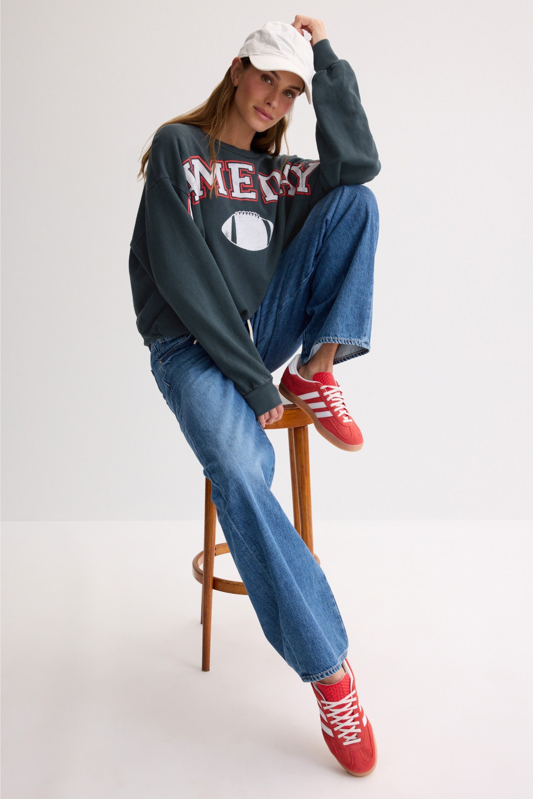 Game Day Crew Neck Sweatshirt
