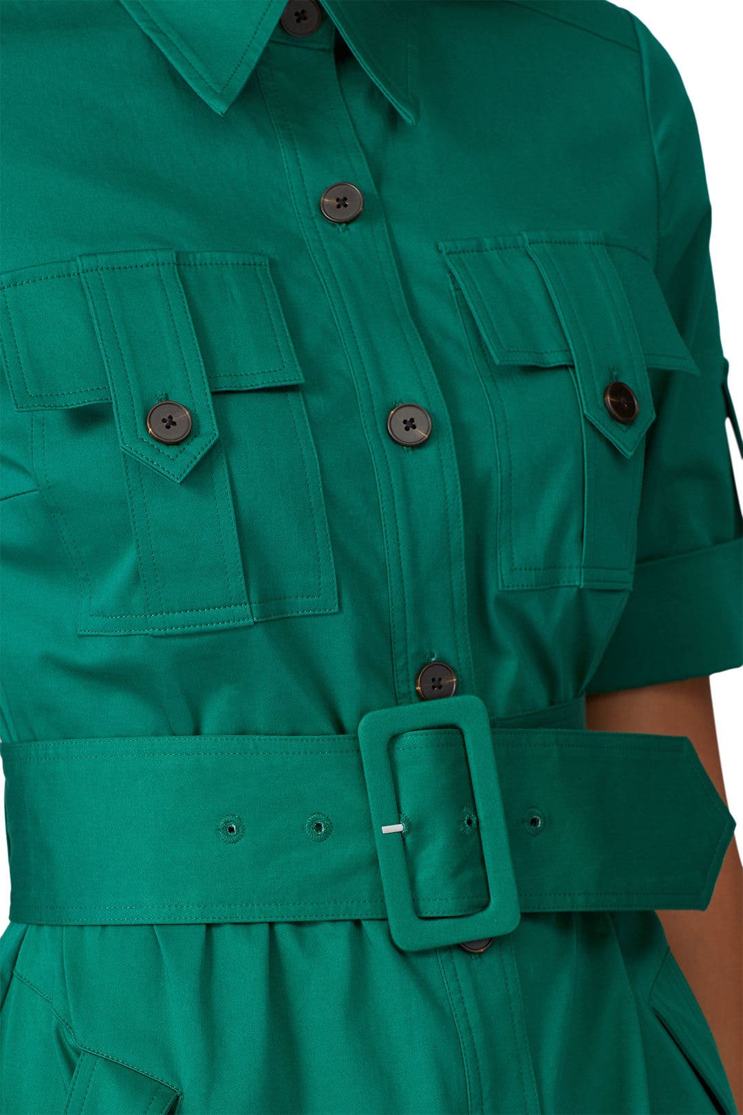 Evergreen Utility Dress by Derek Lam 10 Crosby x RTR | Rent the Runway