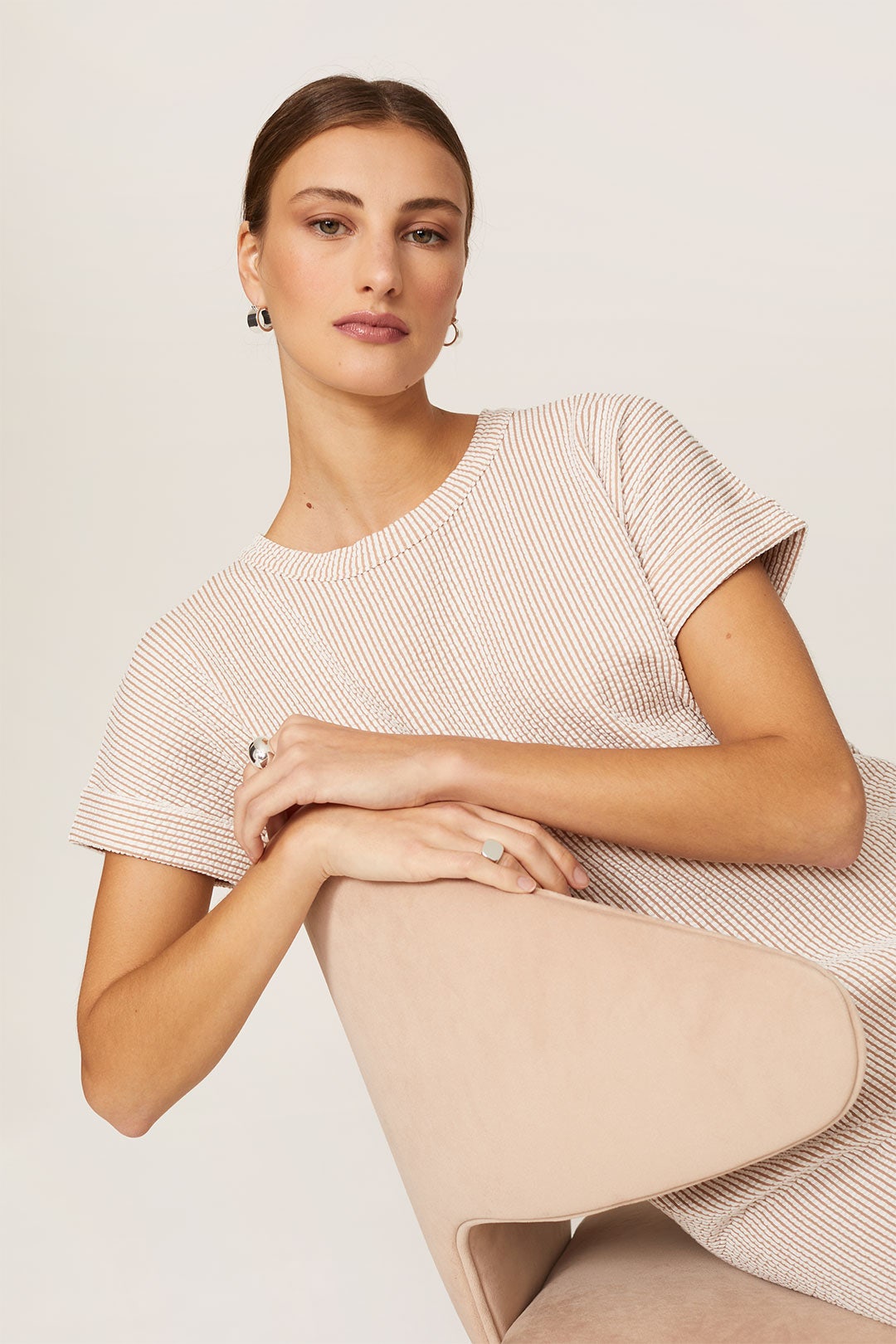 Textured Stripe Dress by Club Monaco 3