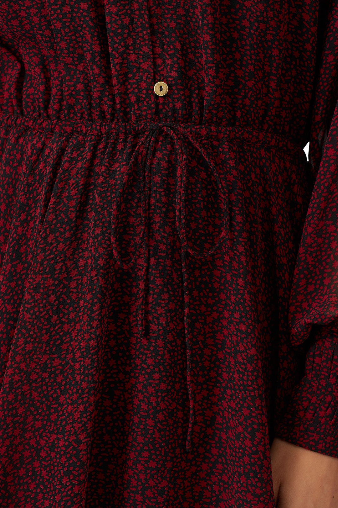 Red Kelly Mini Dress by Cleobella 3