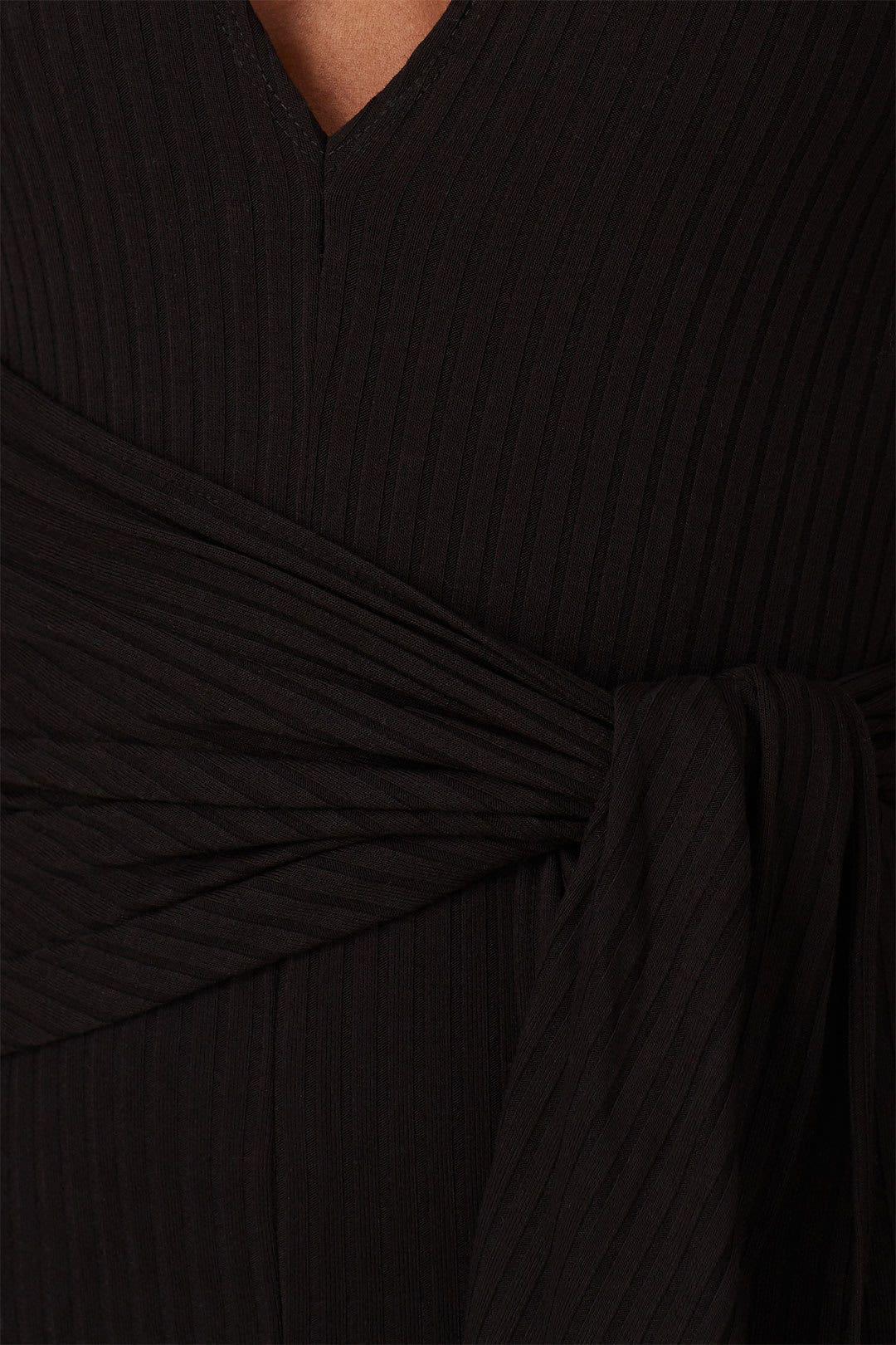 Black V-Neck Marlow Dress by Cosmopolitan X DTP 3