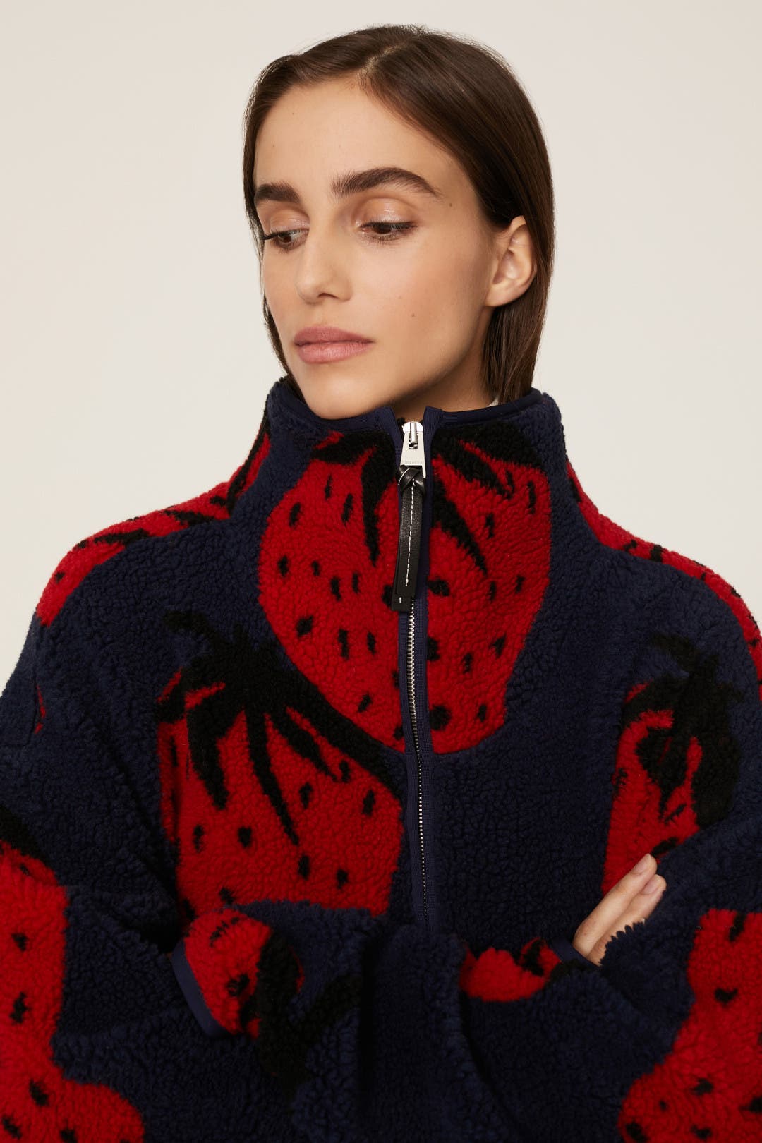 Strawberry Fleece Jacket by JW Anderson | Rent the Runway