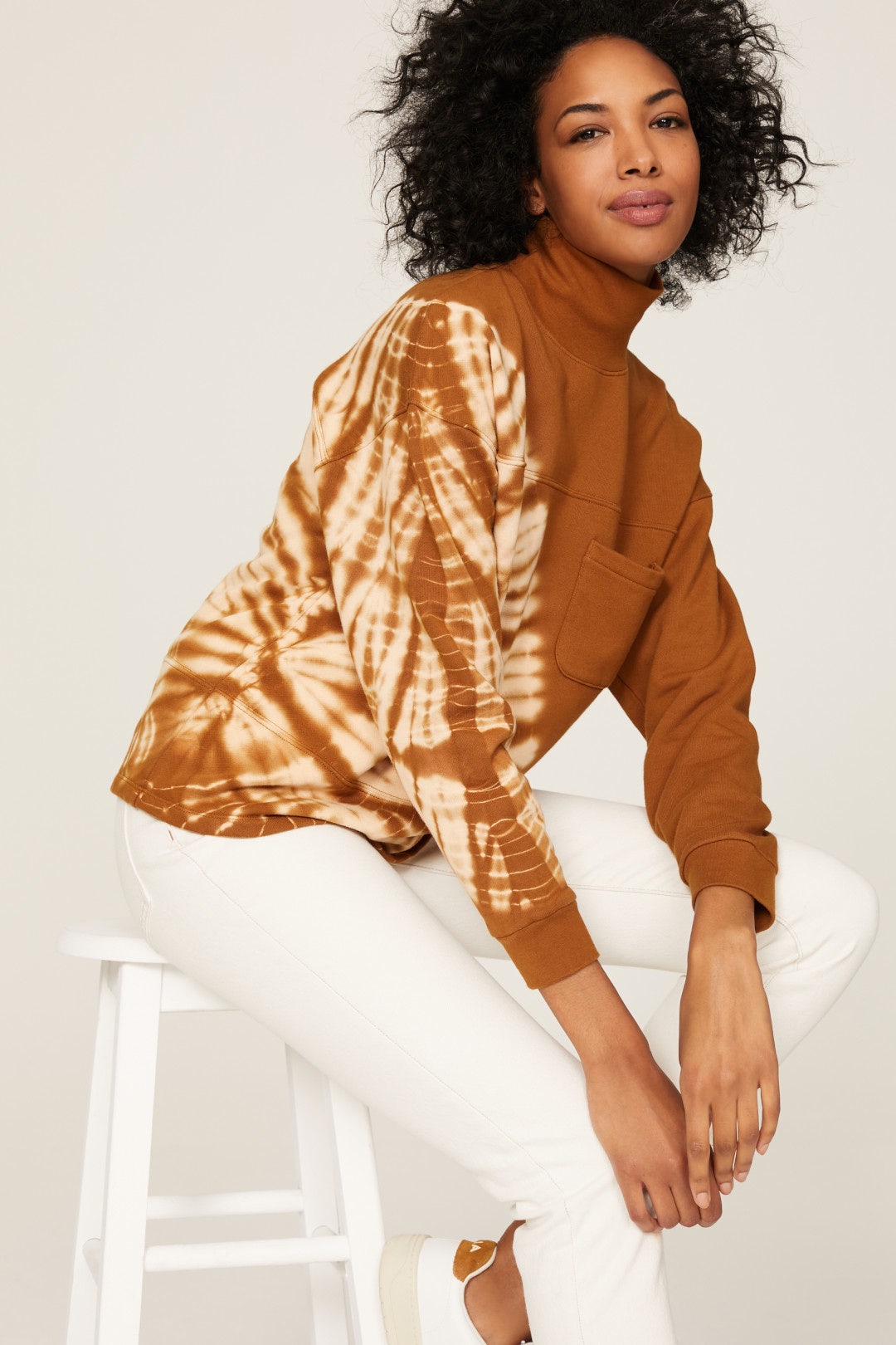 Lincoln Tie Dye Sweatshirt by Madewell 3