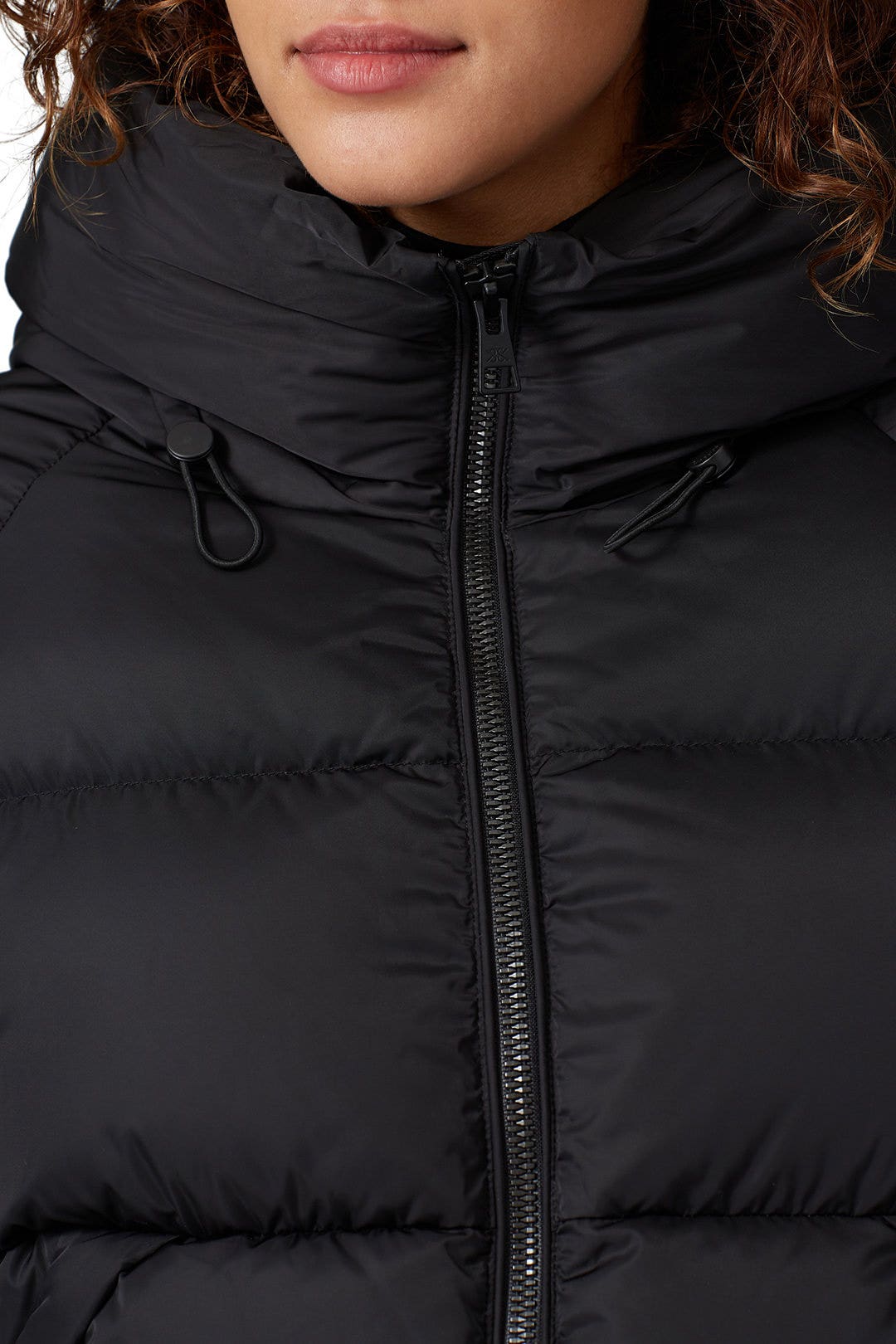 Black Sylivana Puffer Coat by SOIA & KYO 3