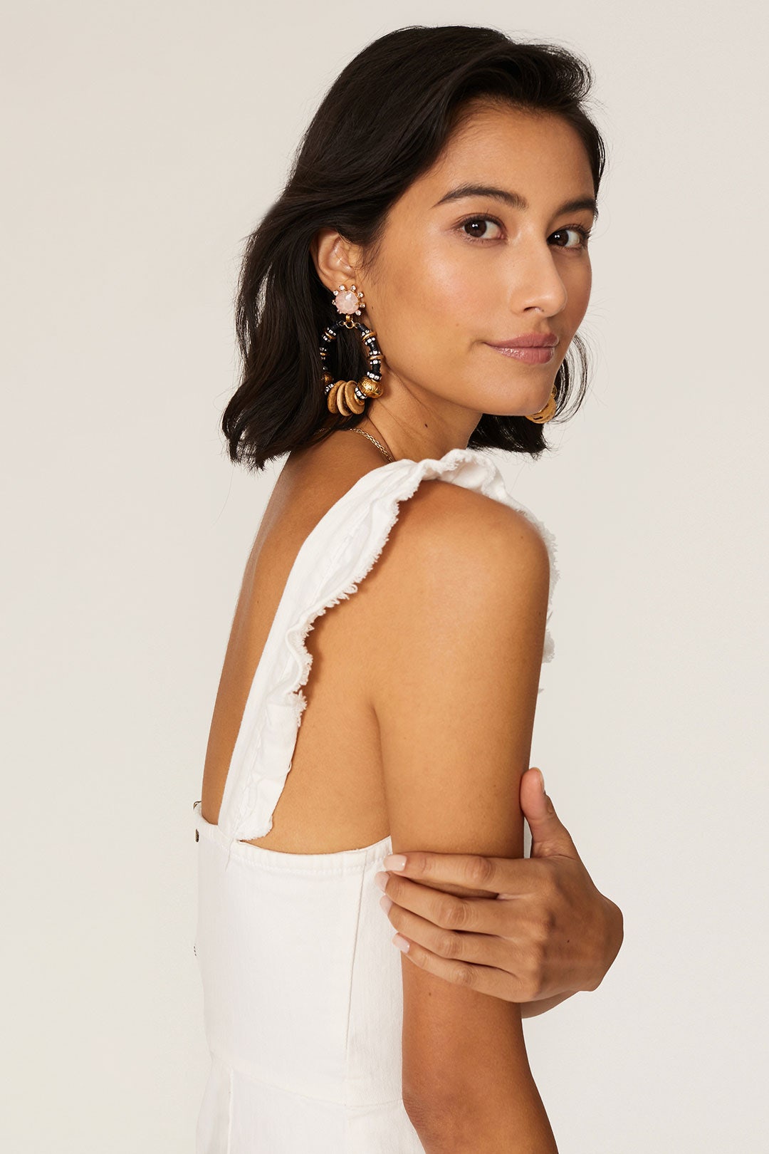 Ruthie Ruffle Denim Sheath by Show Me Your Mumu 3