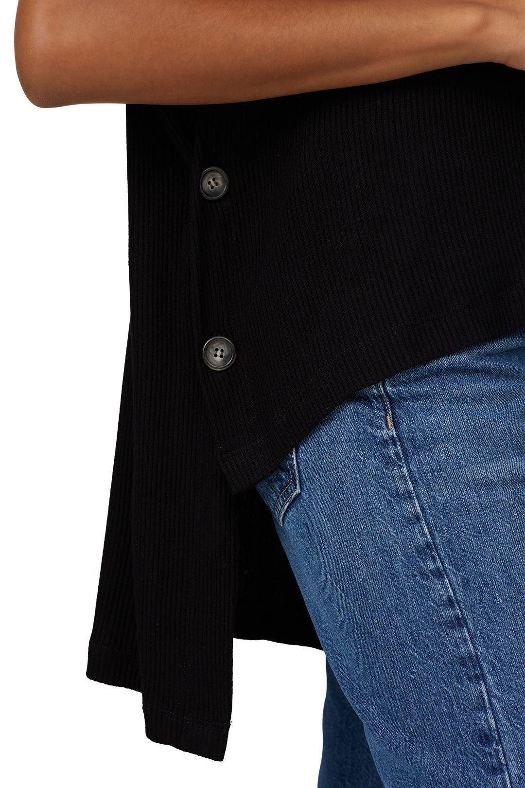High Low Turtleneck Top by Fifteen Twenty 3