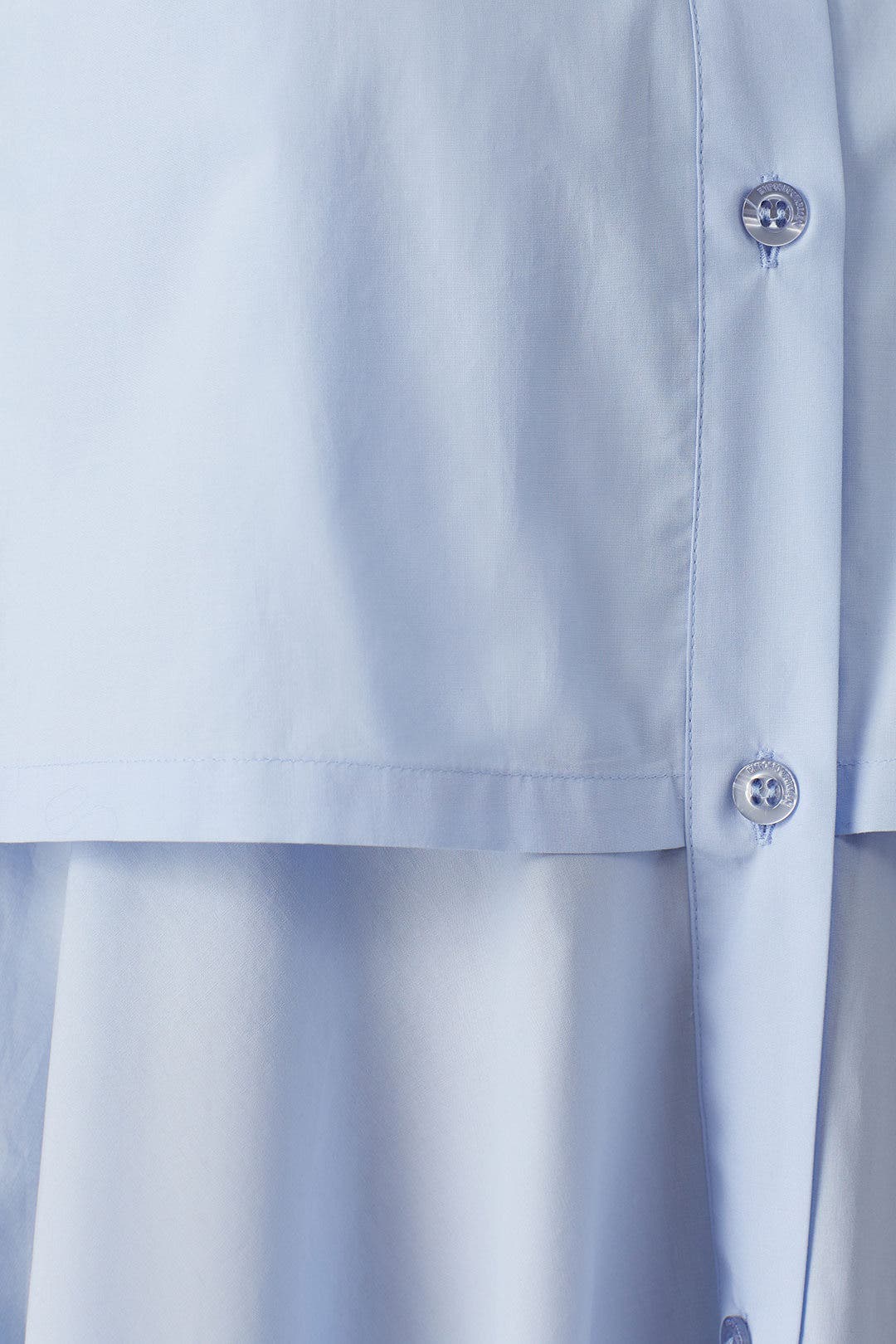 Blue Layered Swing Dress by Emporio Armani | Rent the Runway