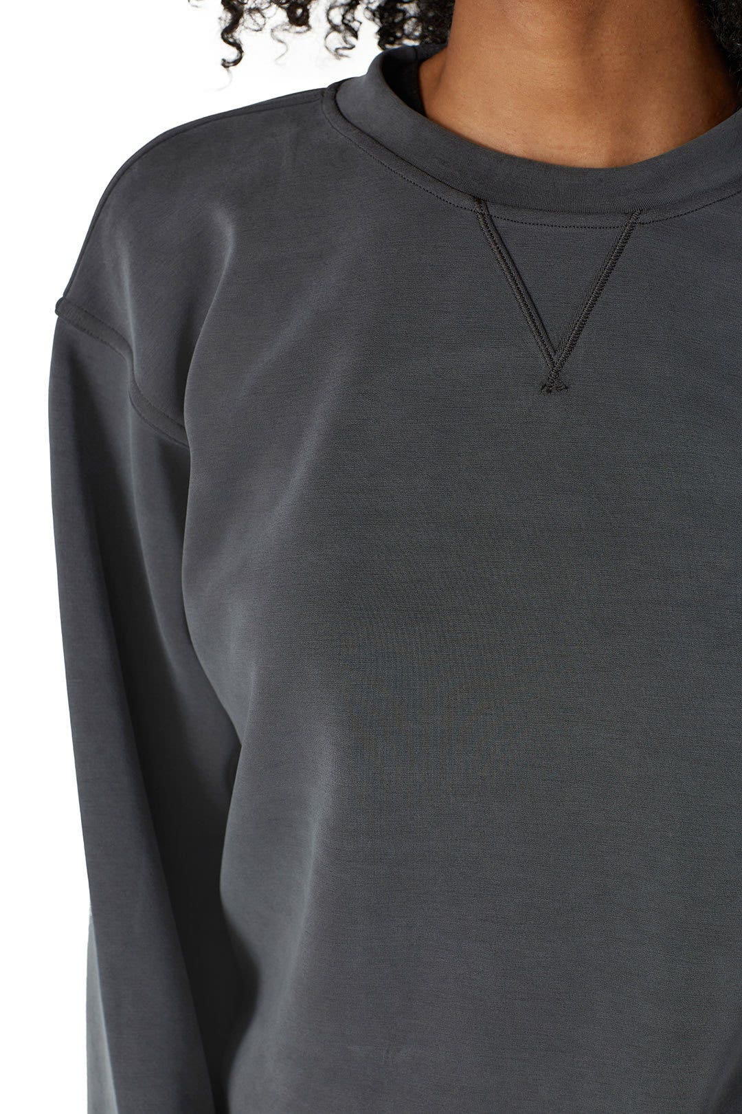 All Yours Graphite Grey Sweatshirt by Lululemon 3