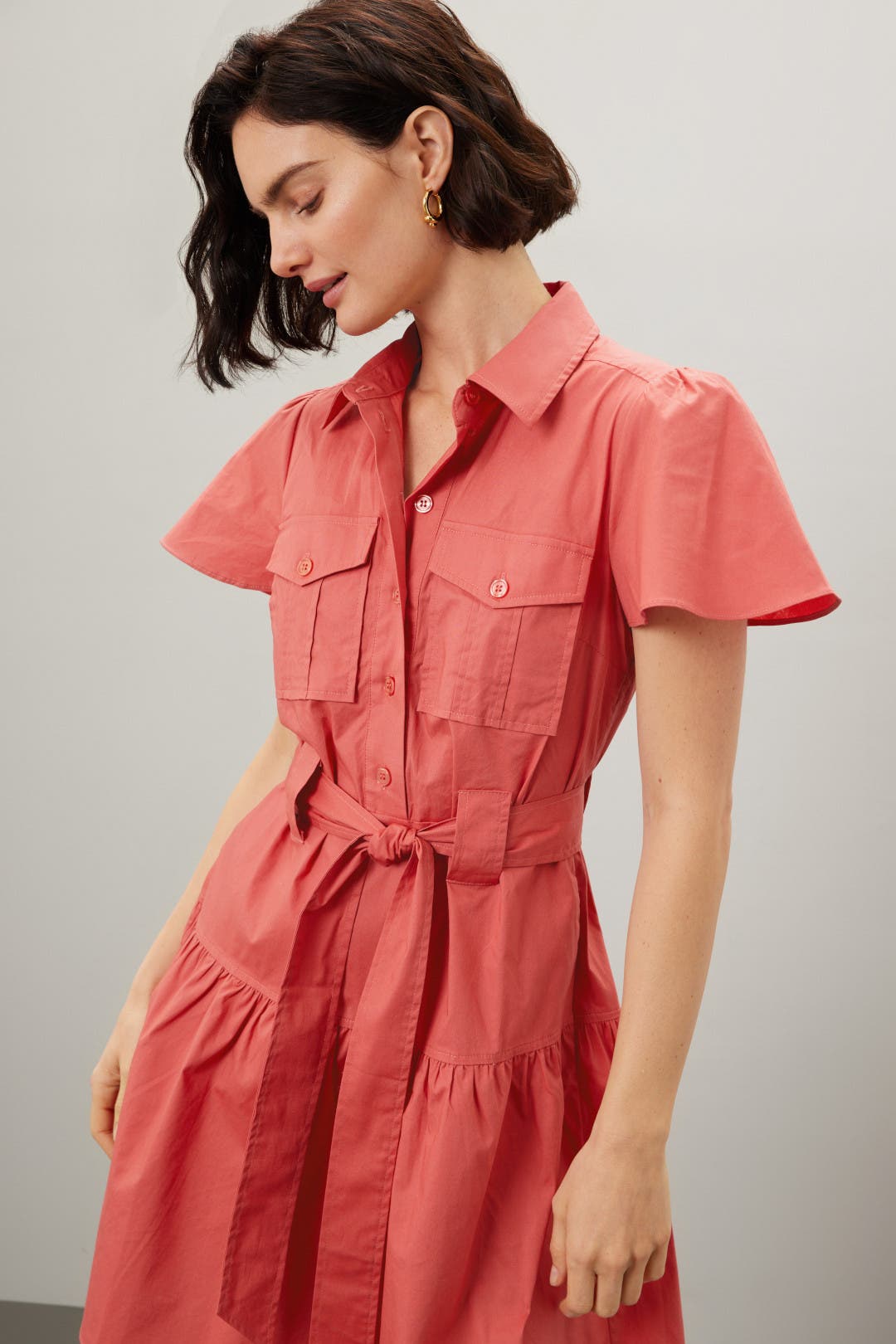 Derek Lam 10 Crosby ★ エイドリアン Vネック リブ Tシャツ Derek Lam 10 Crosby – Twigs
