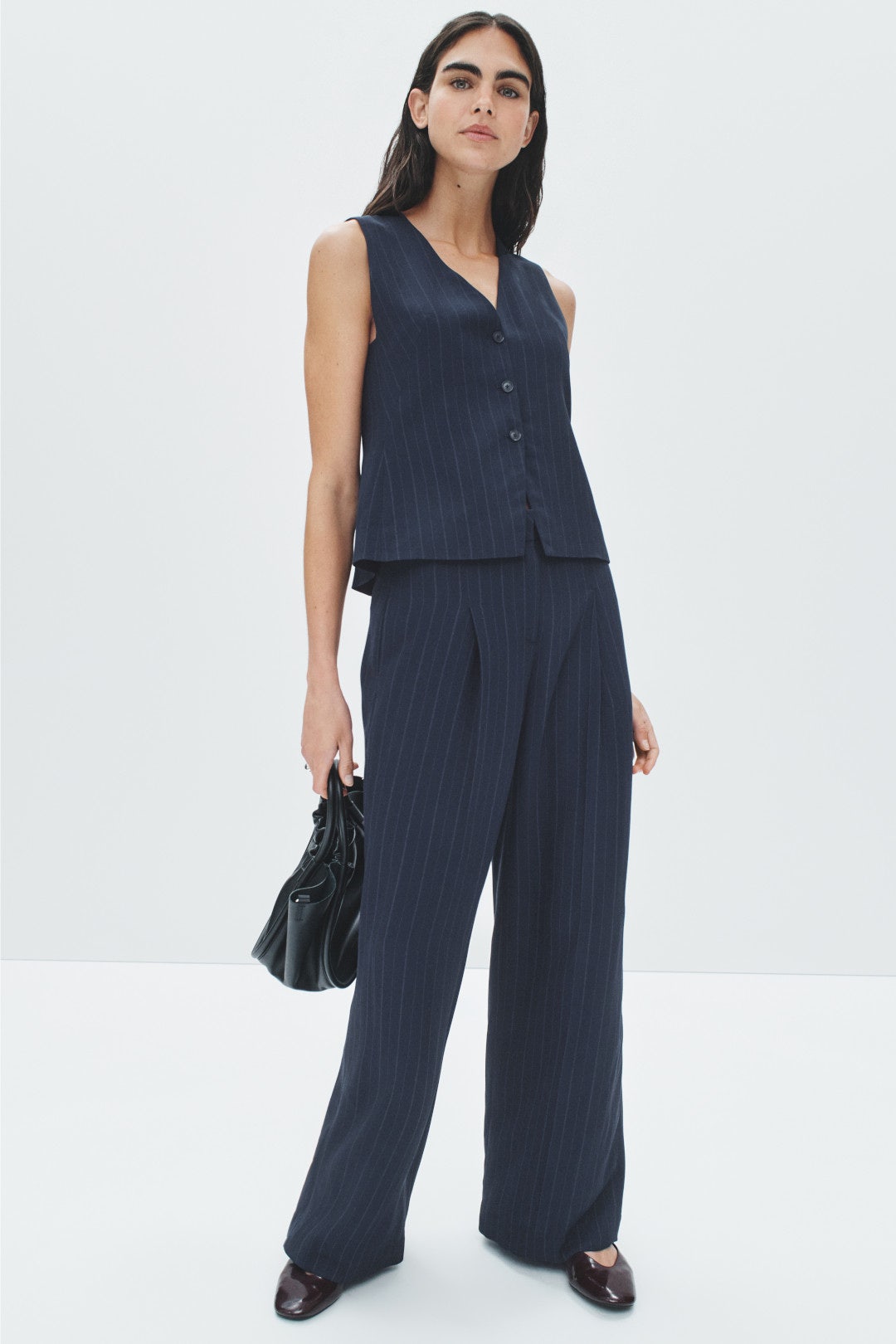 Tiana Pinstripe Pants by BOSS 3