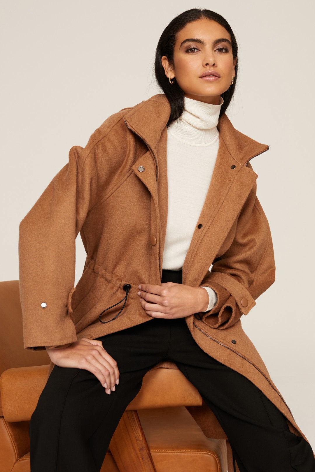 Drawstring Wool Coat by Jason Wu x RTR 3