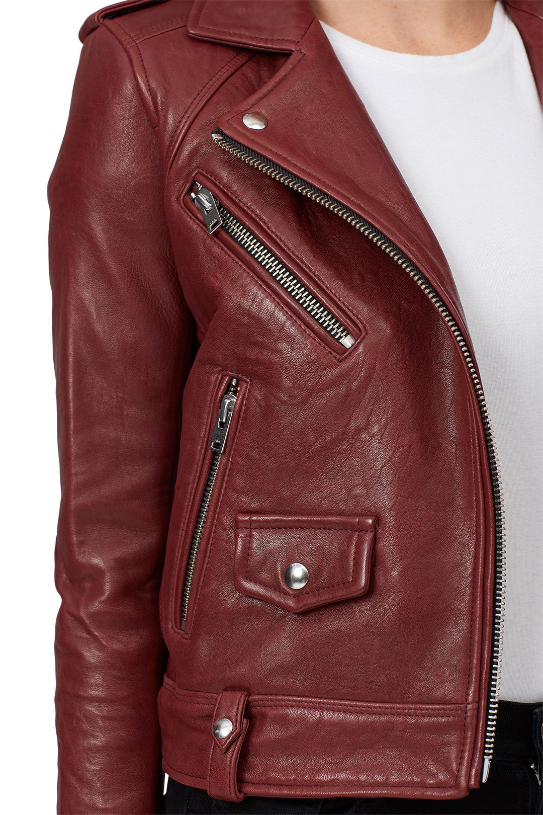 Ebeyna Leather Jacket by Iro 3
