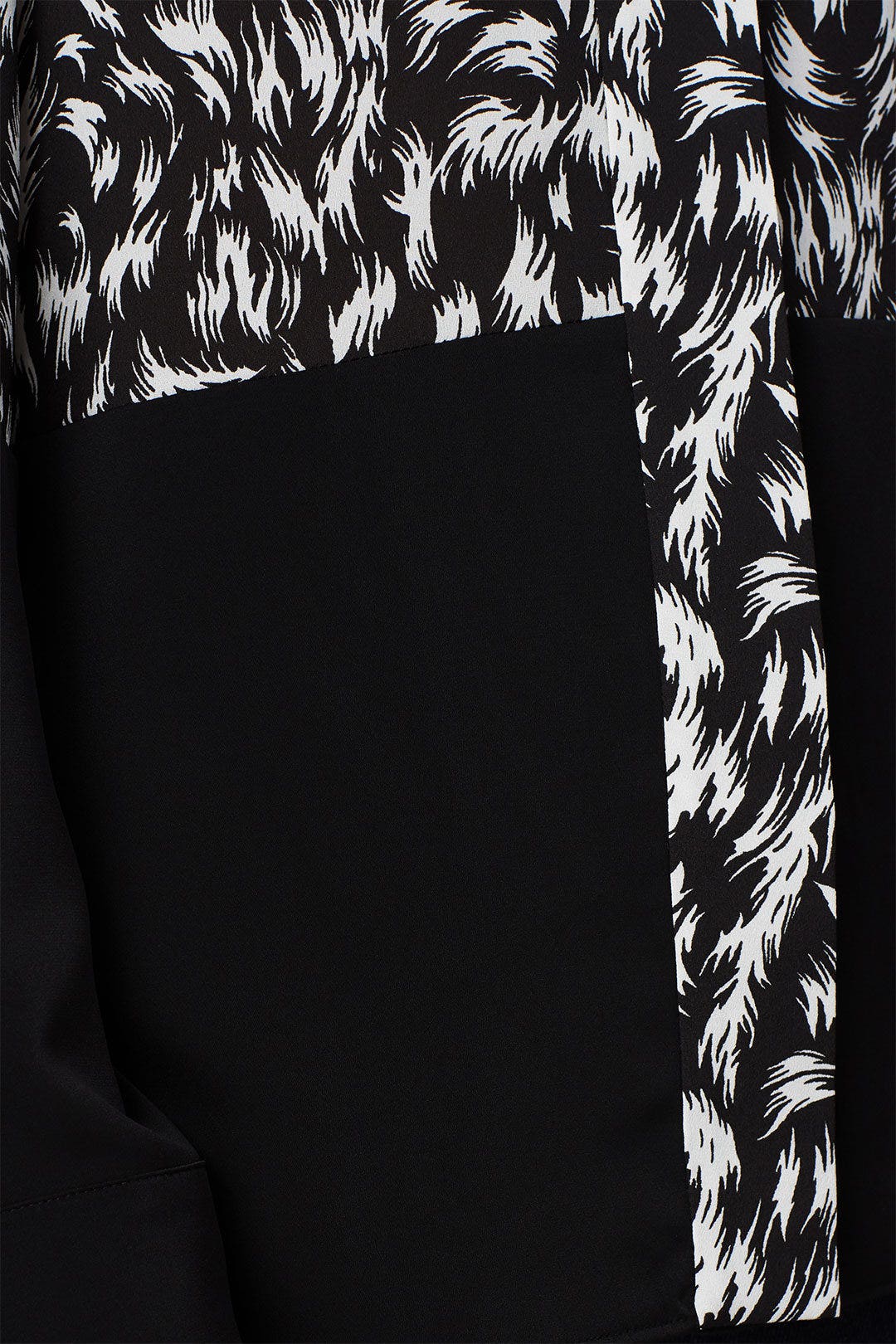 Feather Two Tone Blouse by Derek Lam 10 Crosby x RTR 3
