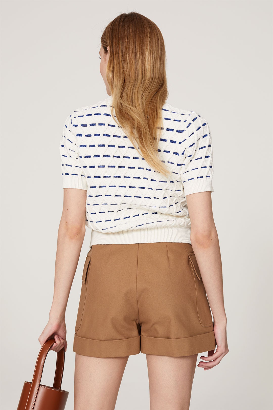 Striped Cable Sweater by kate spade new york 3