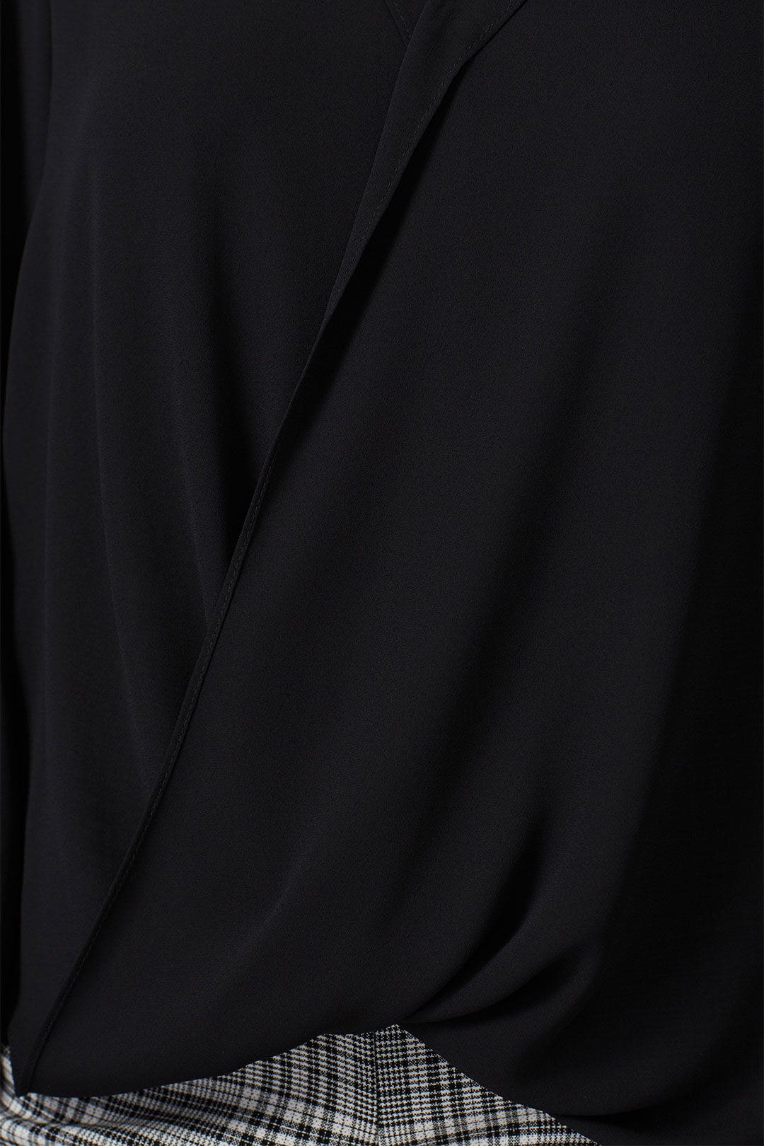 Black Crossover Top by Fifteen Twenty 3