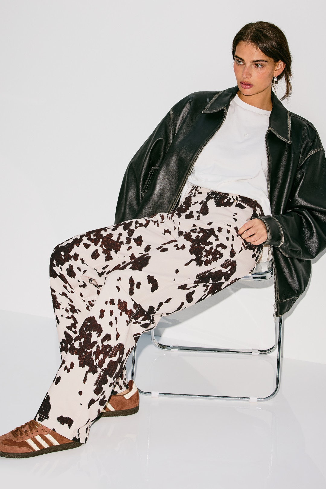 Twill Pant In Pony Hair