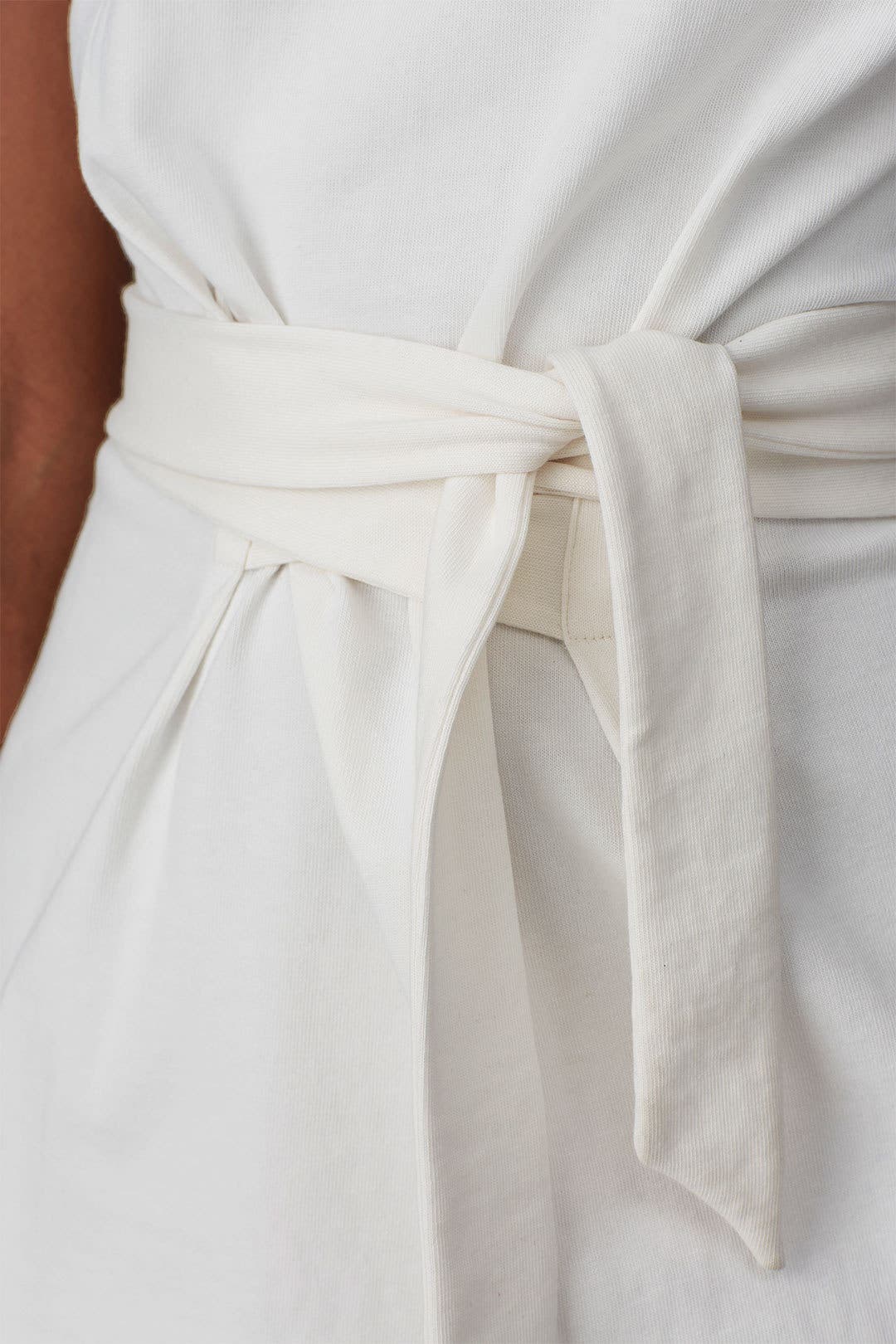 vince short sleeve side tie dress Vince Womens S/S Side Tie Dress, Off-White, Small US at Amazon Women's  Clothing store