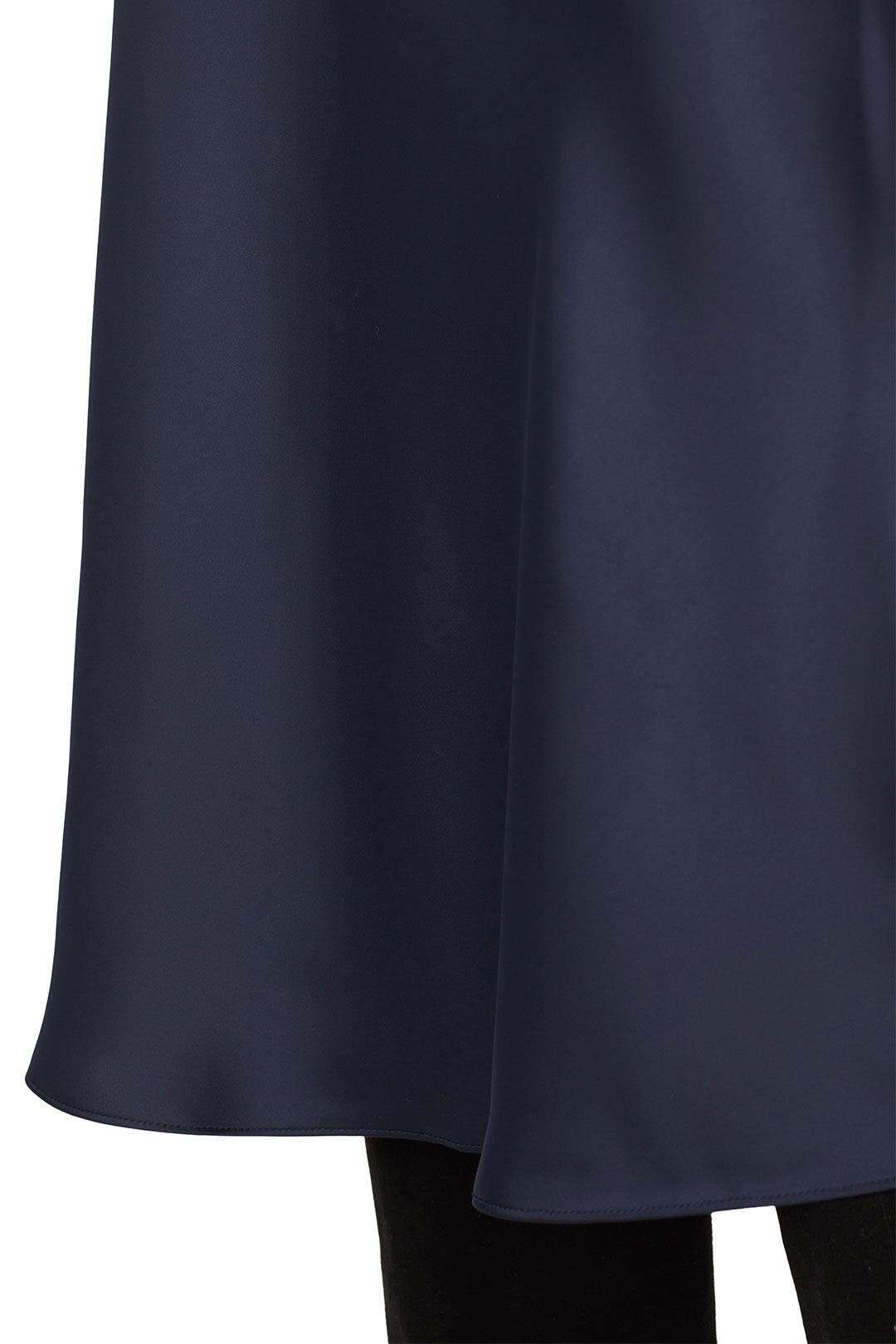 Navy Charmeuse Skirt by Lauren Ralph Lauren 3