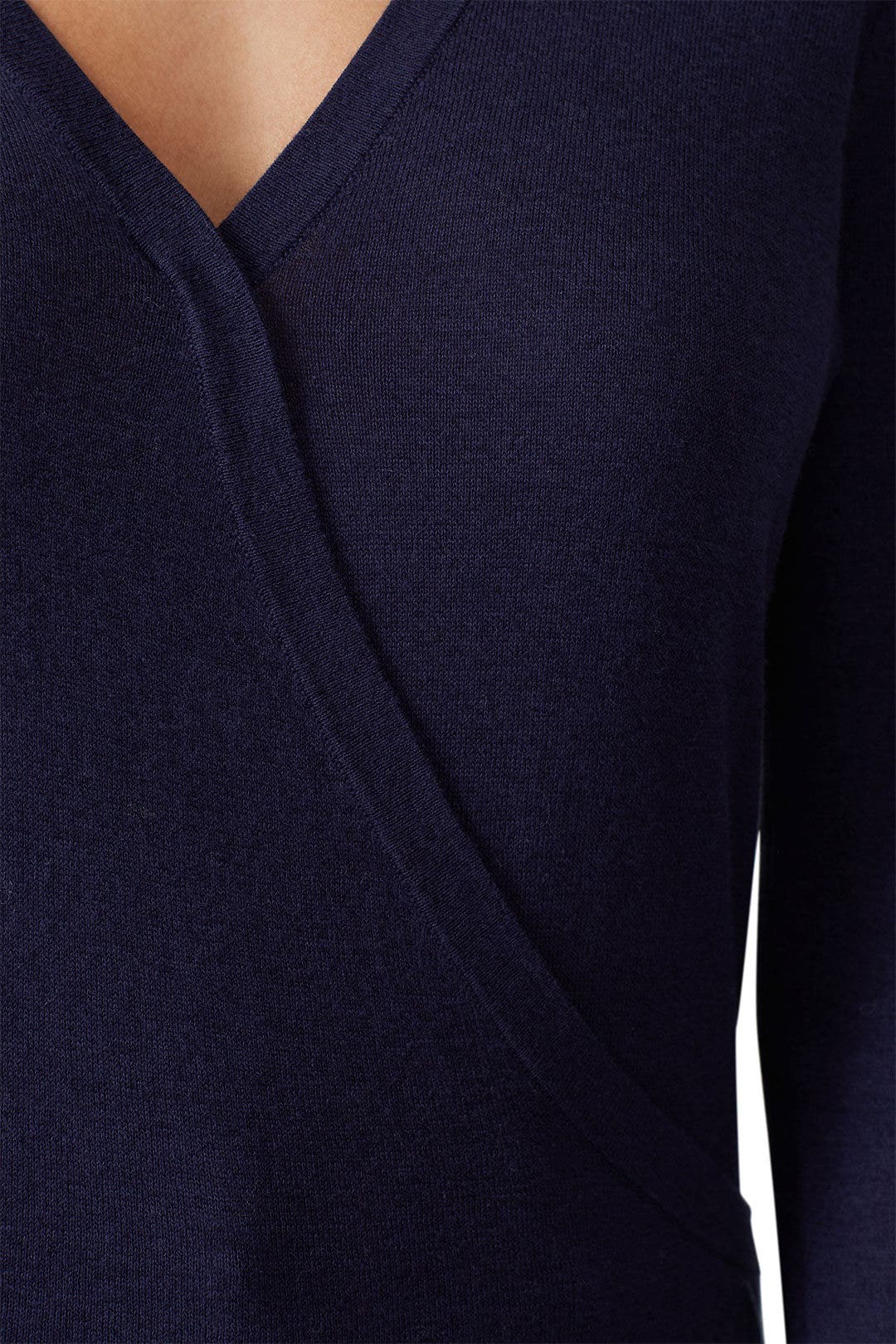 Navy Surplice Sweater by Halogen 3